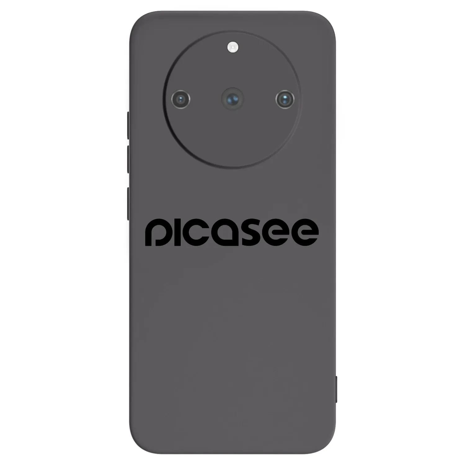 Picasee Realme 11 Pro+ Hülle - Schwarzes Silikon - Picasee - new logo - black
