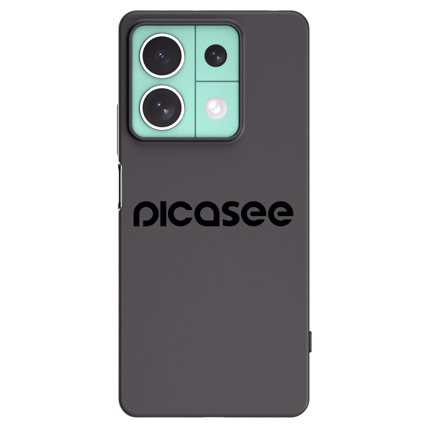 Picasee Xiaomi Redmi Note 13 5G Hülle - Schwarzes Silikon - Picasee - new logo - black