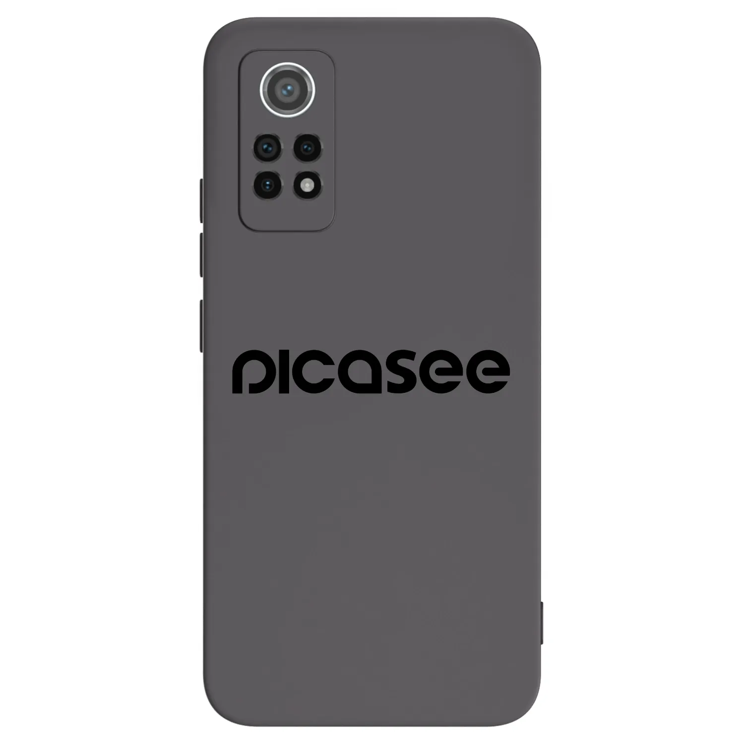 Picasee Xiaomi Redmi Note 12 Pro 4G Hülle - Schwarzes Silikon - Picasee - new logo - black