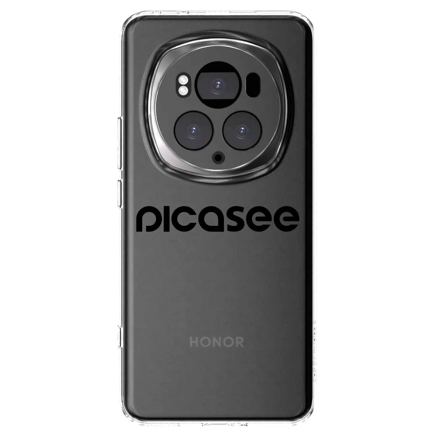 Picasee Honor Magic6 Pro Hülle - Transparentes Silikon - Picasee - new logo - black