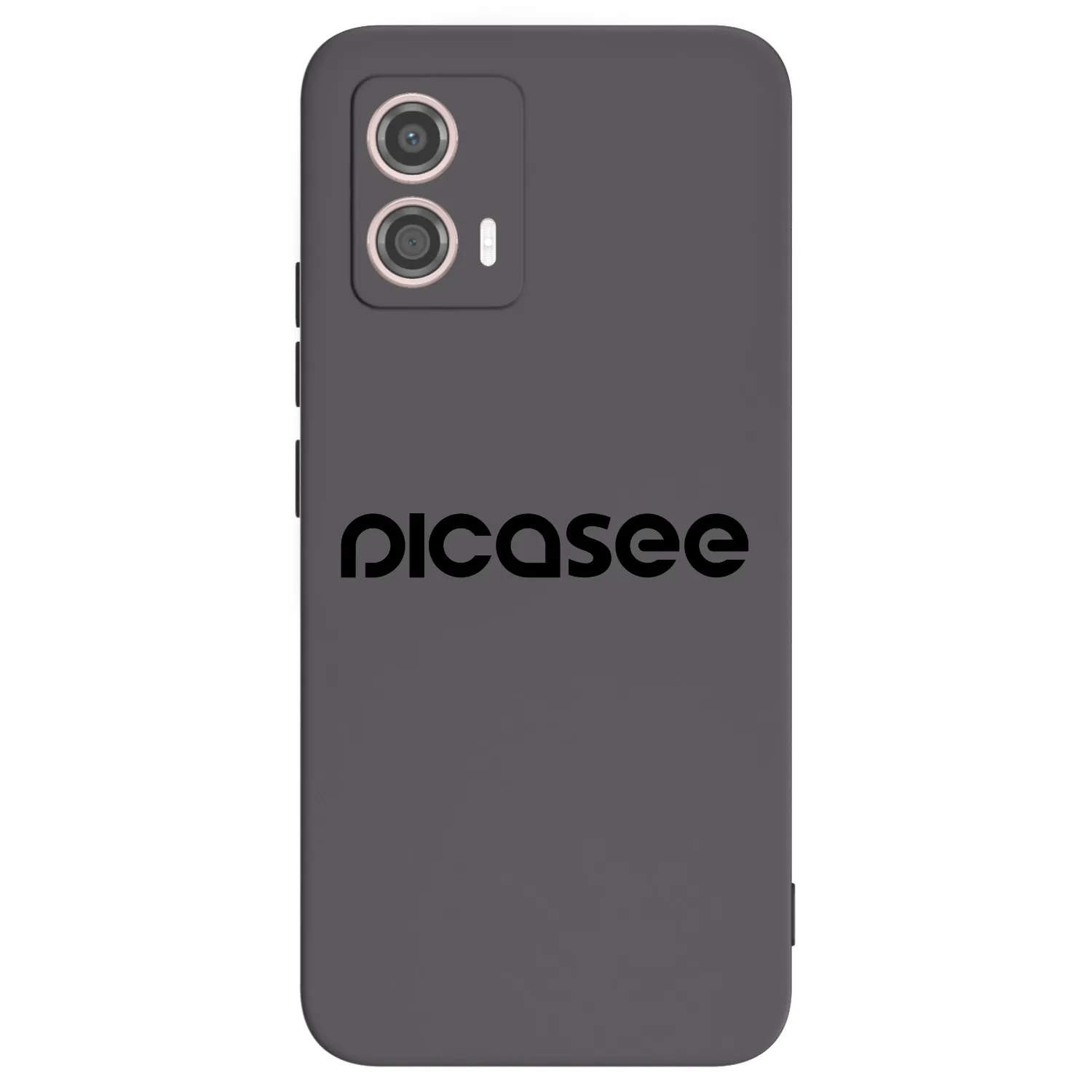 Picasee Motorola Moto G53 5G Hülle - Schwarzes Silikon - Picasee - new logo - black