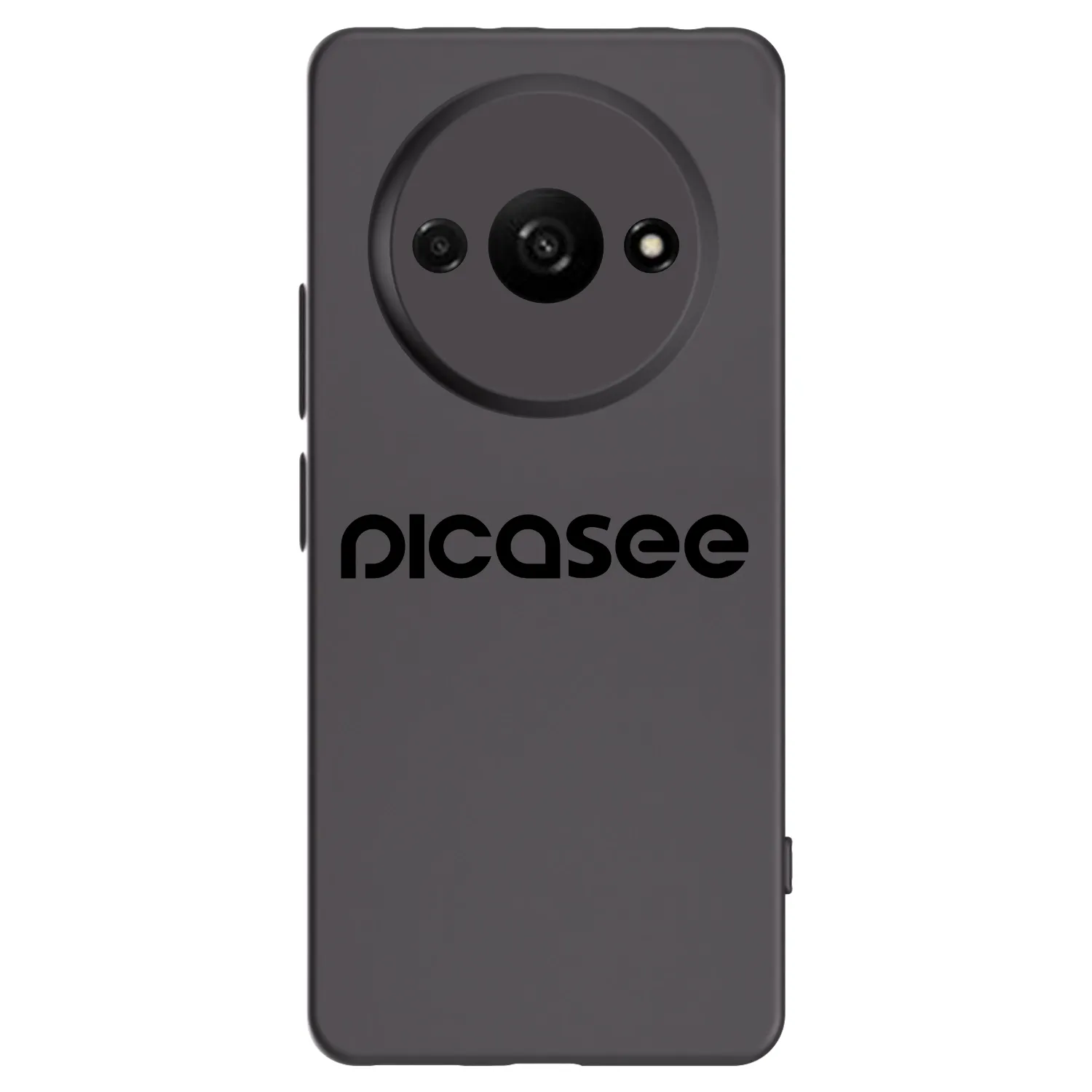 Picasee Xiaomi Redmi A3 Hülle - Schwarzes Silikon - Picasee - new logo - black