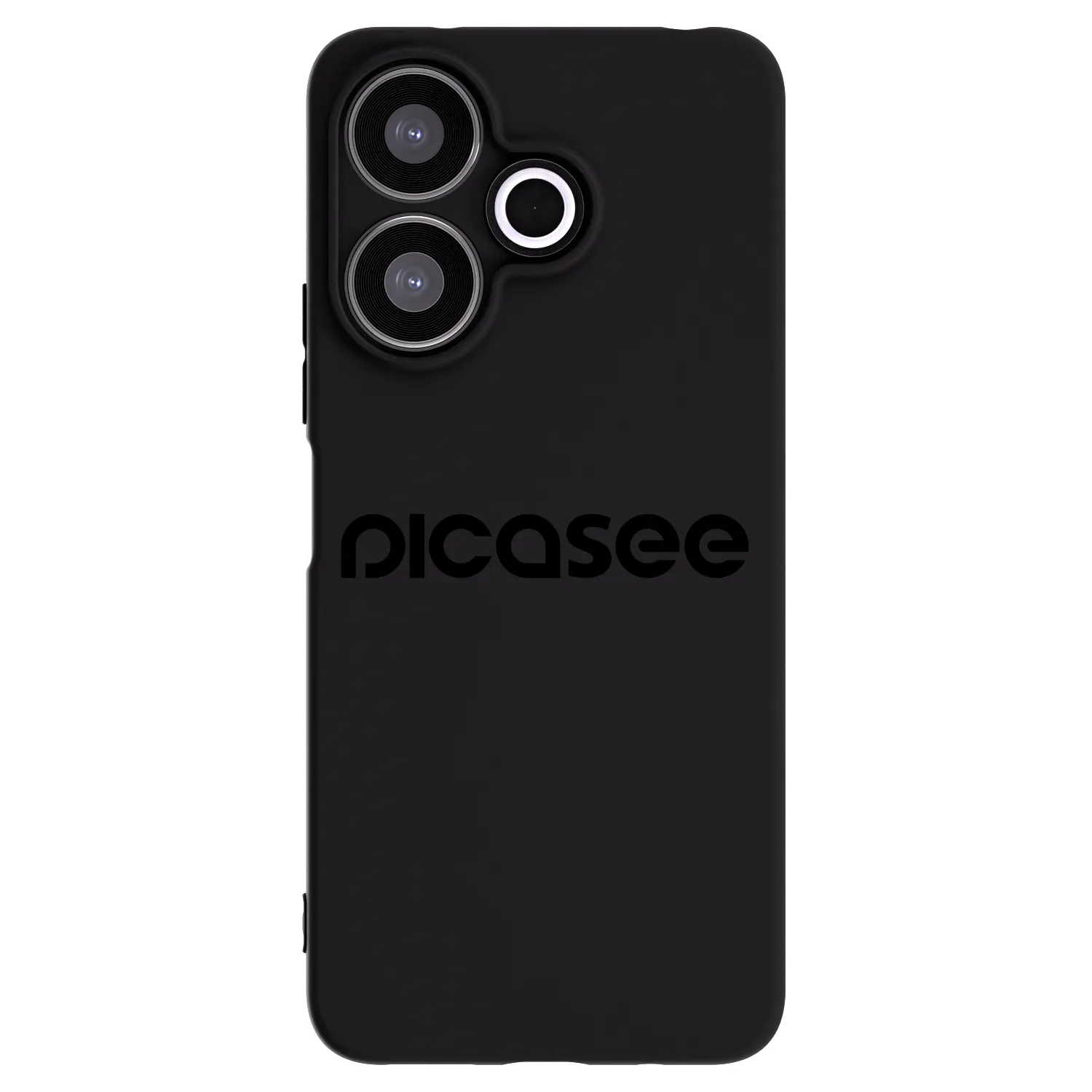 Picasee Xiaomi Redmi 13 4G Hülle - Schwarzes Silikon - Picasee - new logo - black