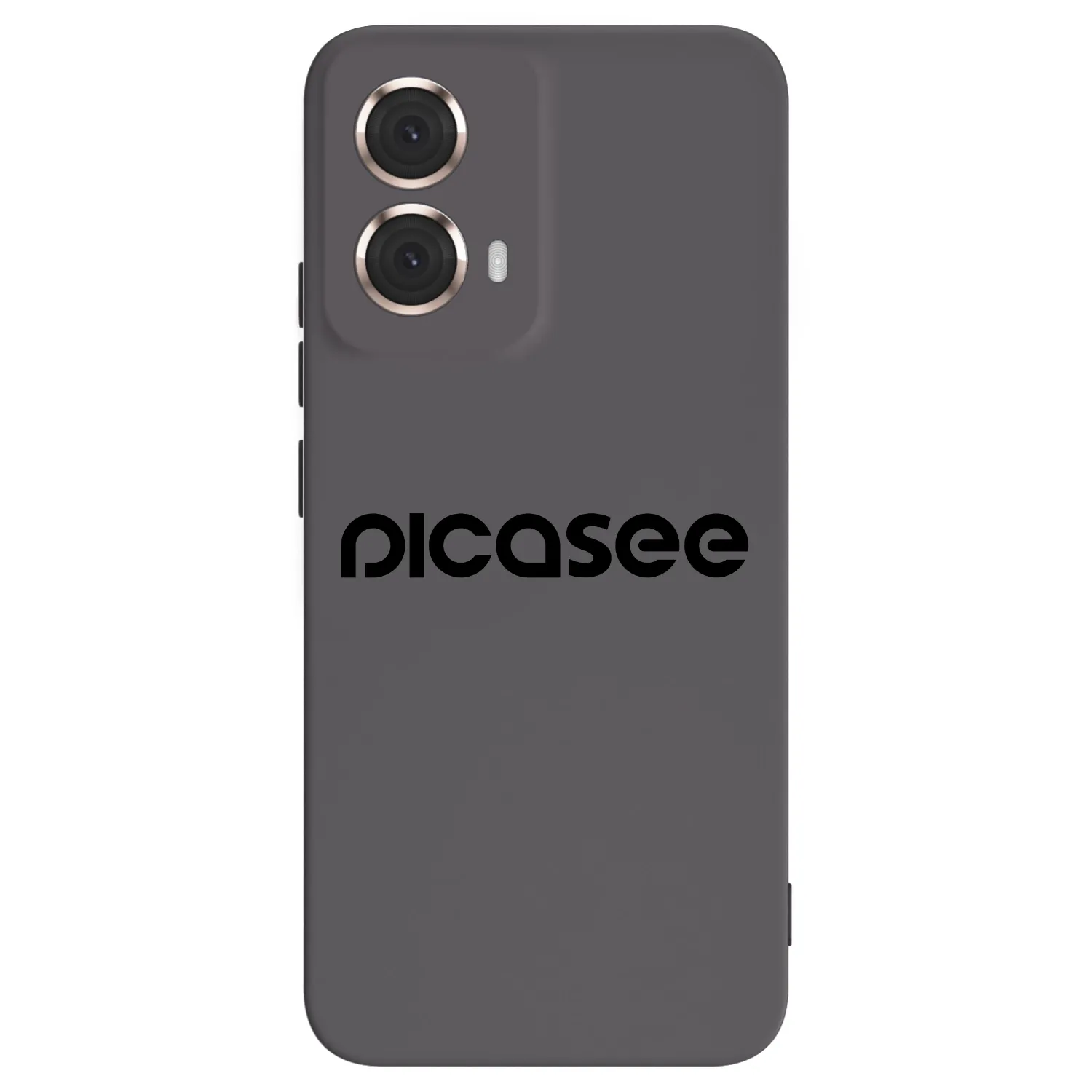 Picasee Motorola Moto G85 Hülle - Schwarzes Silikon - Picasee - new logo - black