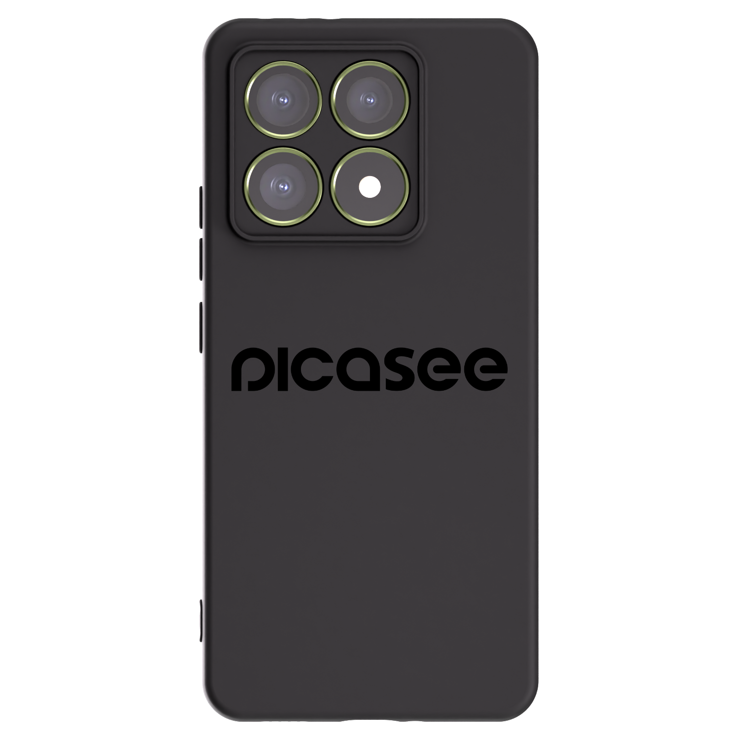 Picasee Xiaomi 14T Hülle - Schwarzes Silikon - Picasee - new logo - black