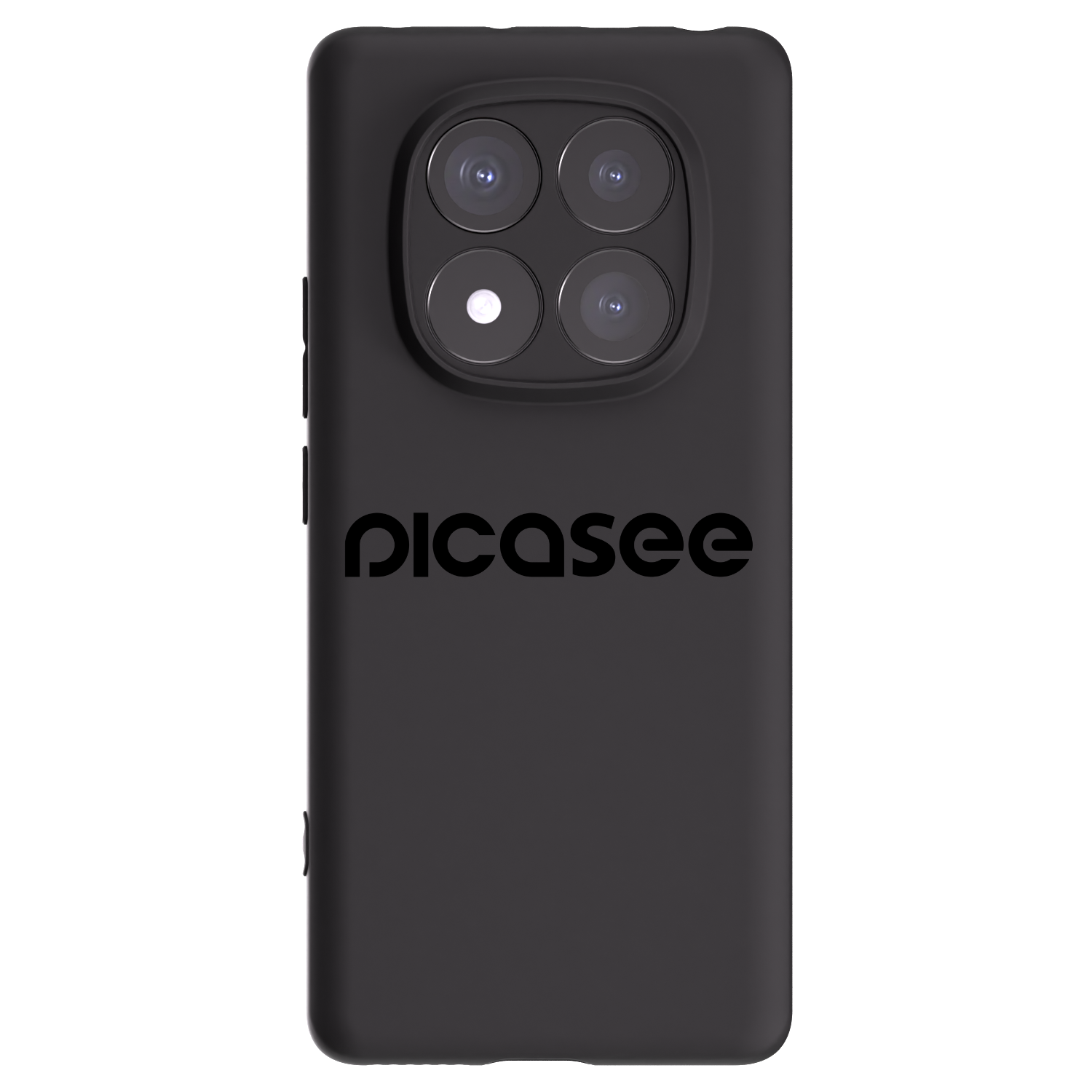 Picasee Xiaomi Redmi Note 14 Pro+ 5G Hülle - Schwarzes Silikon - Picasee - new logo - black