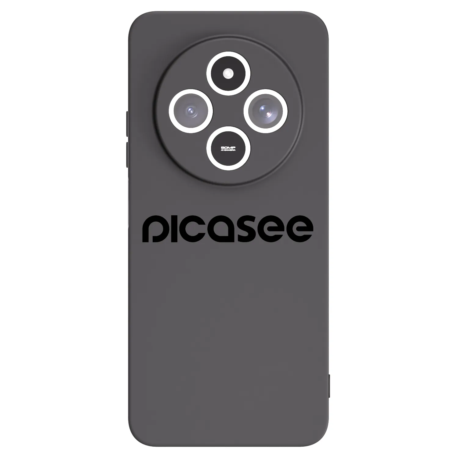 Picasee Xiaomi Redmi 14C Hülle - Schwarzes Silikon - Picasee - new logo - black