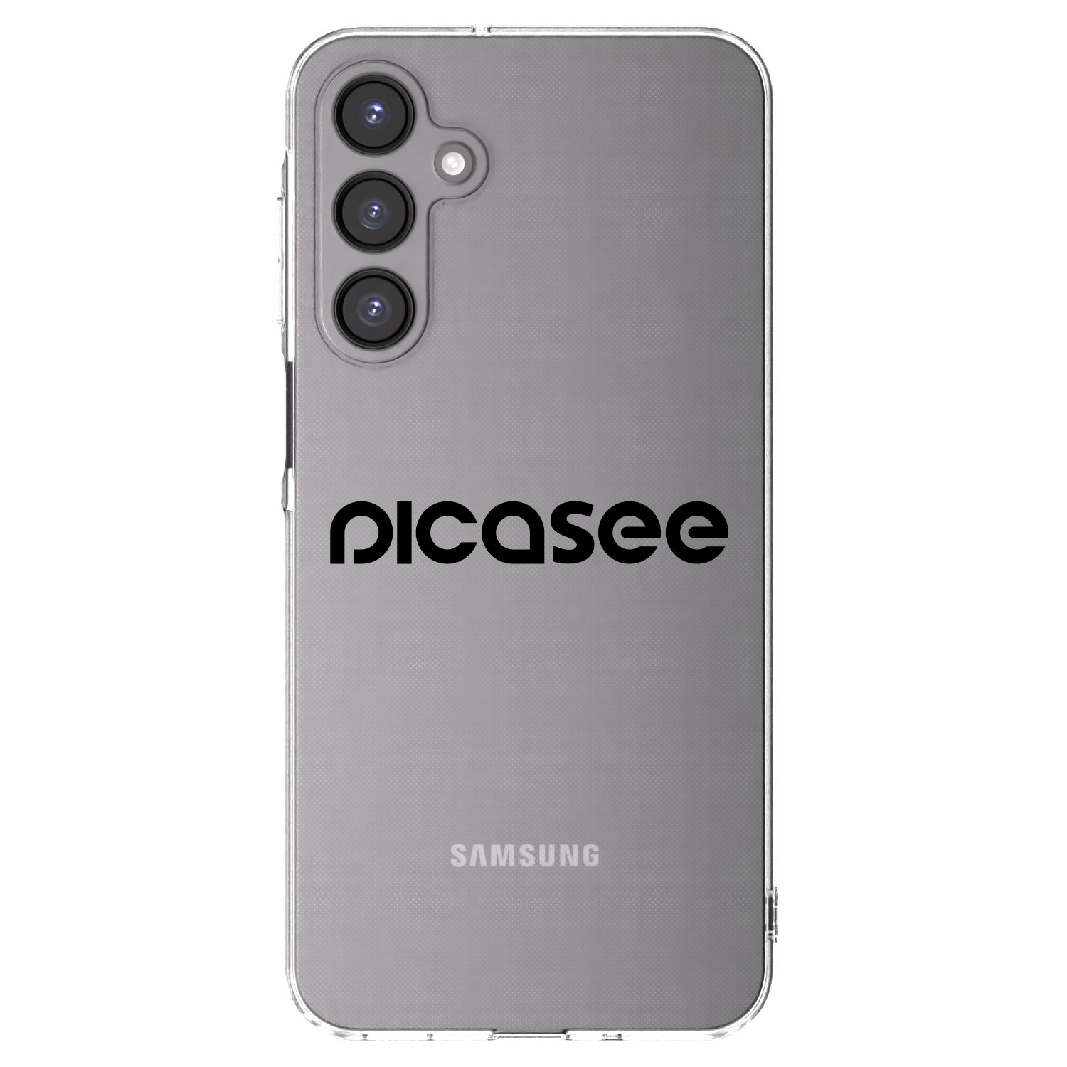 Picasee Samsung Galaxy A16 5G Hülle - Transparentes Silikon - Picasee - new logo - black