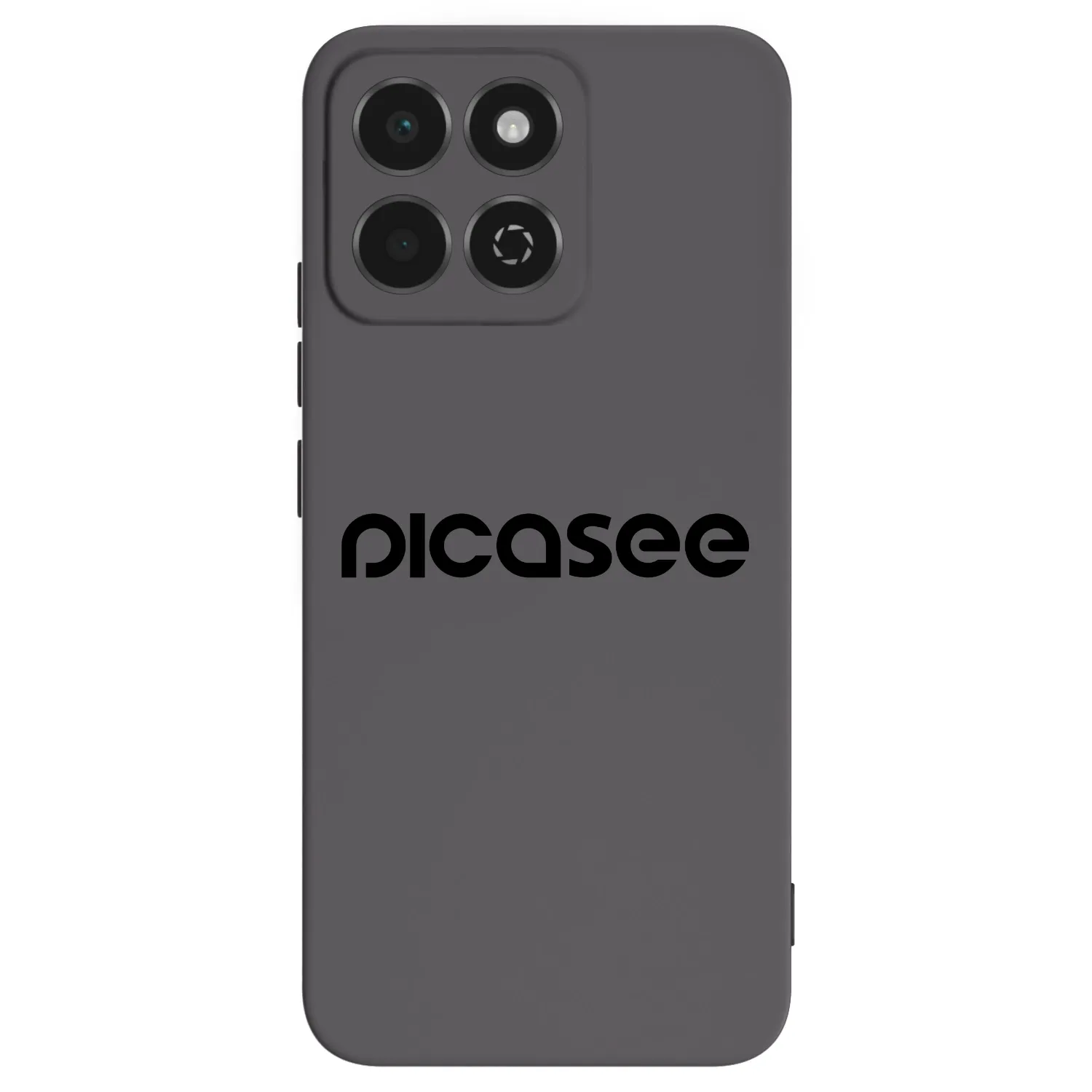 Picasee Honor 200 Smart 5G Hülle - Schwarzes Silikon - Picasee - new logo - black