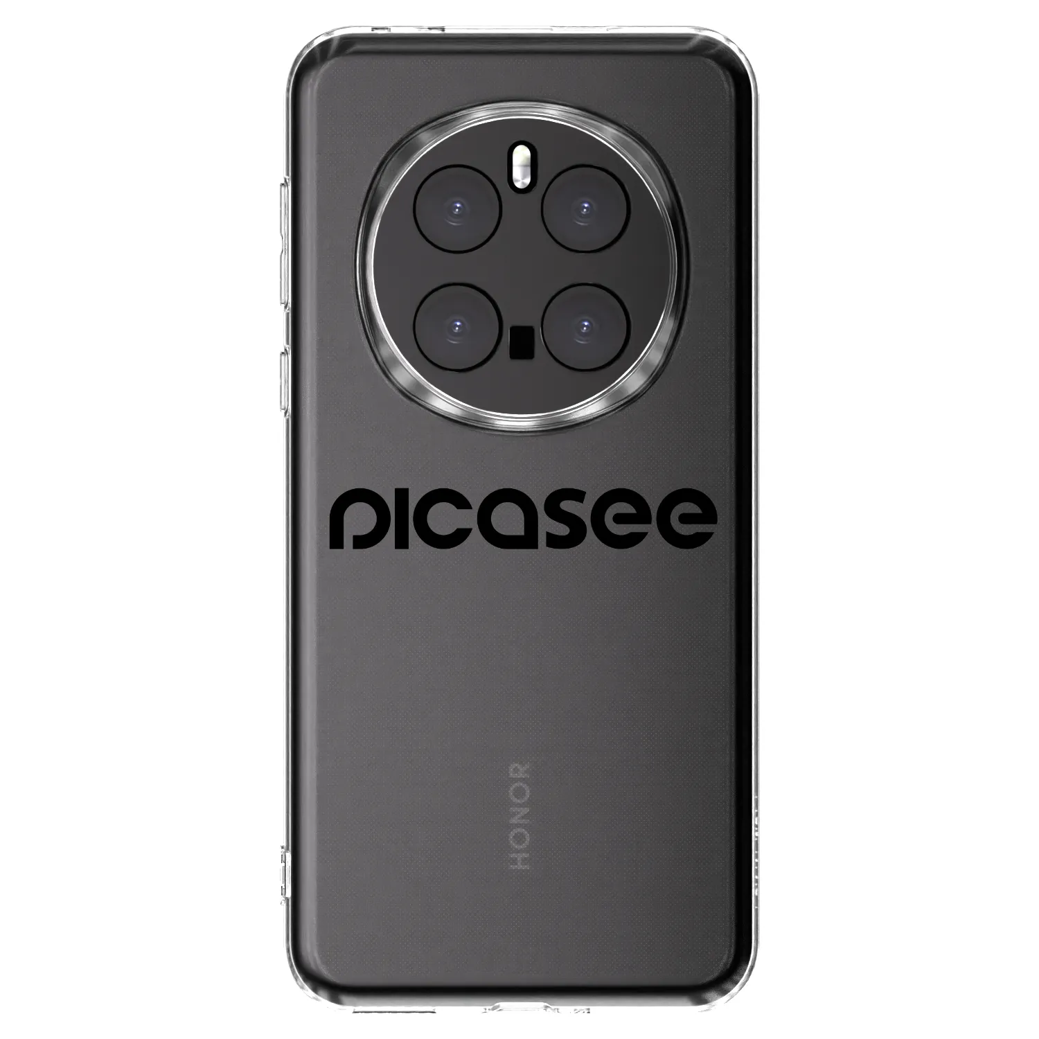 Picasee Honor Magic7 Pro 5G Hülle - Transparentes Silikon - Picasee - new logo - black