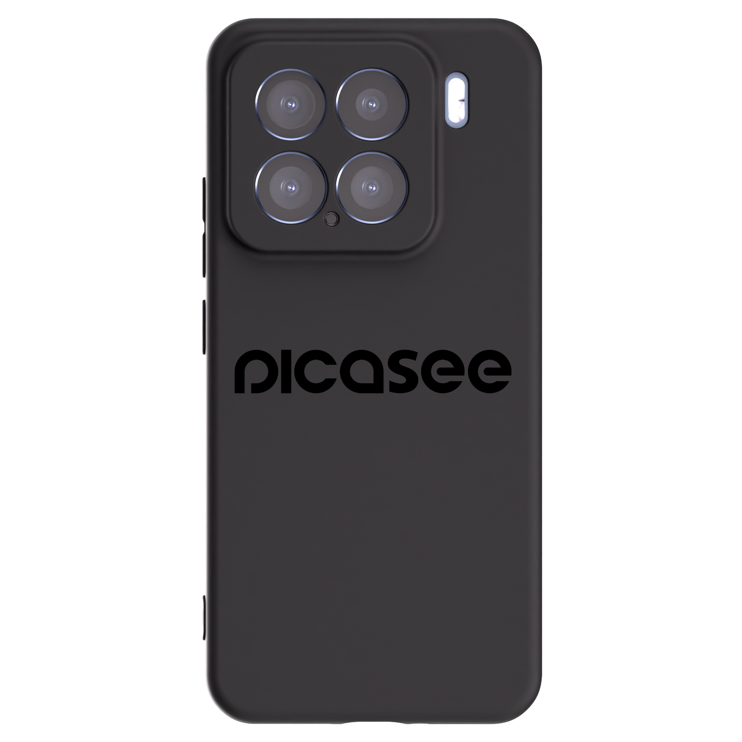 Picasee Xiaomi 15 Hülle - Schwarzes Silikon - Picasee - new logo - black