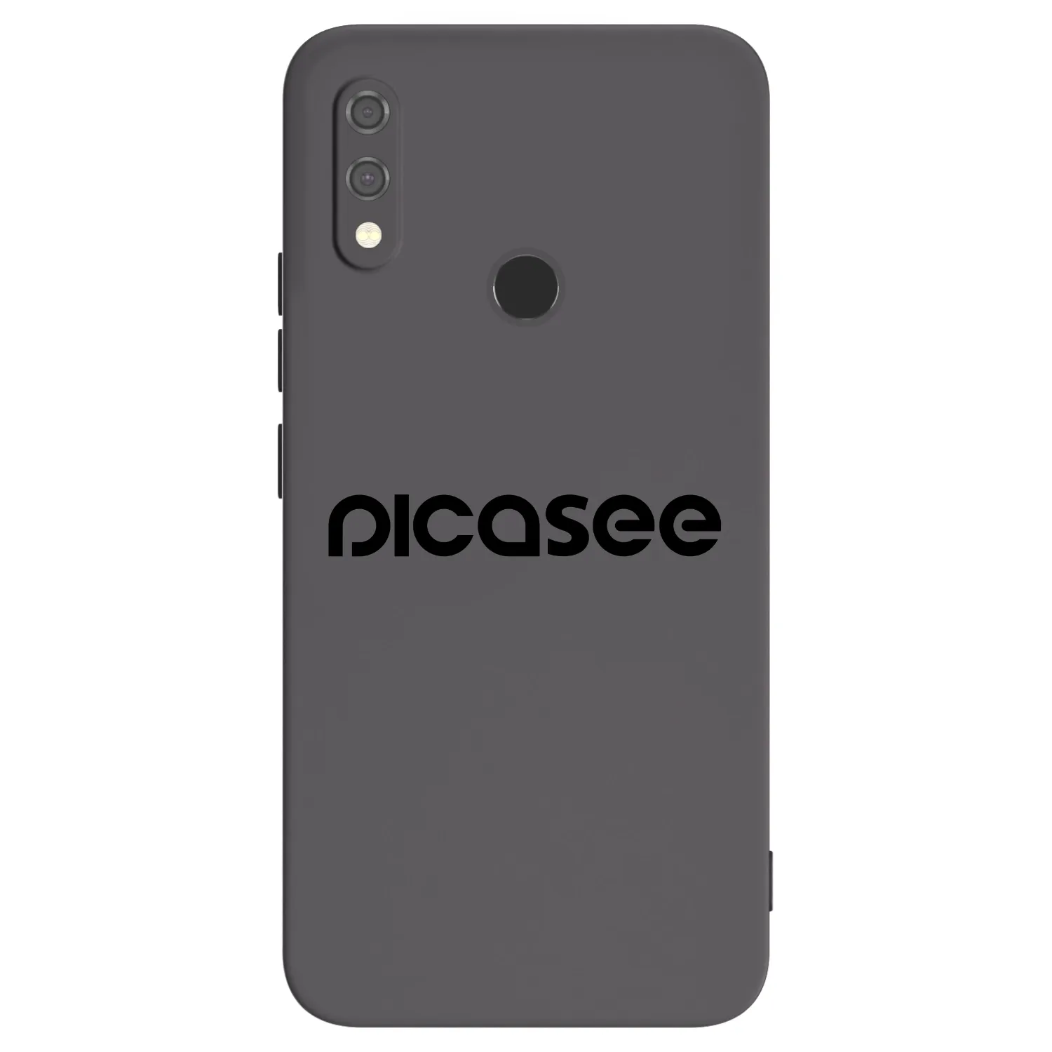 Picasee Xiaomi Redmi Note 7 Hülle - Schwarzes Silikon - Picasee - new logo - black