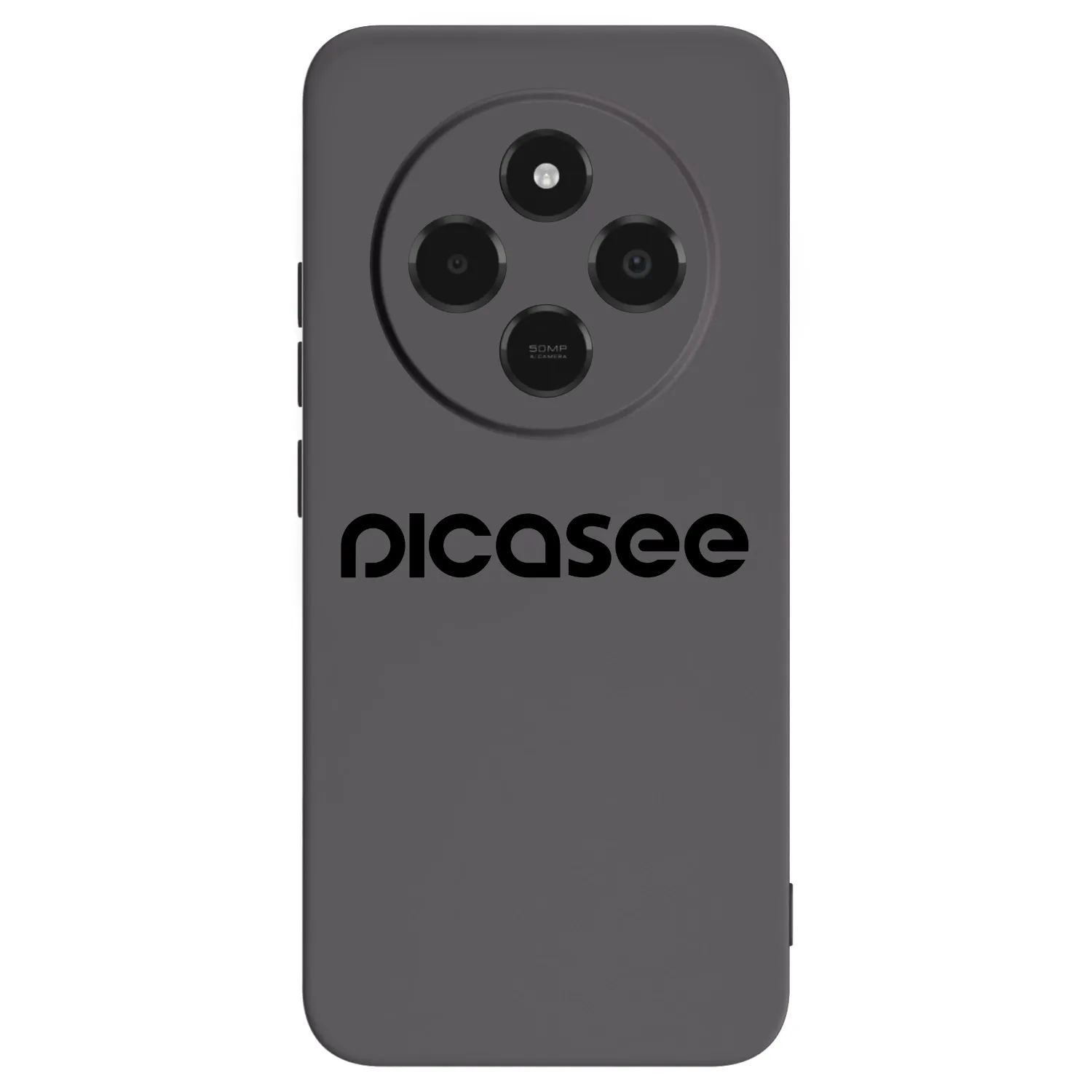 Picasee Xiaomi Poco C75 Hülle - Schwarzes Silikon - Picasee - new logo - black