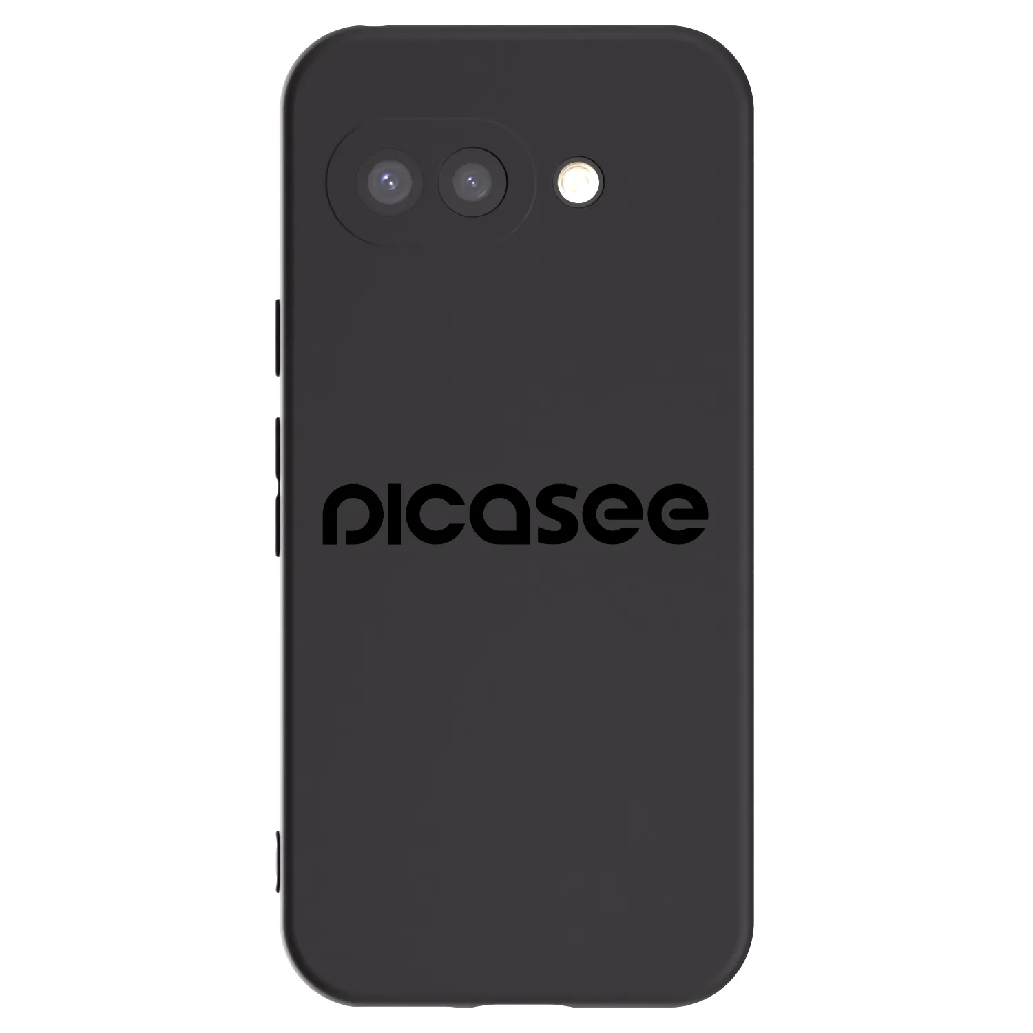 Picasee Google Pixel 9a Hülle - Schwarzes Silikon - Picasee - new logo - black