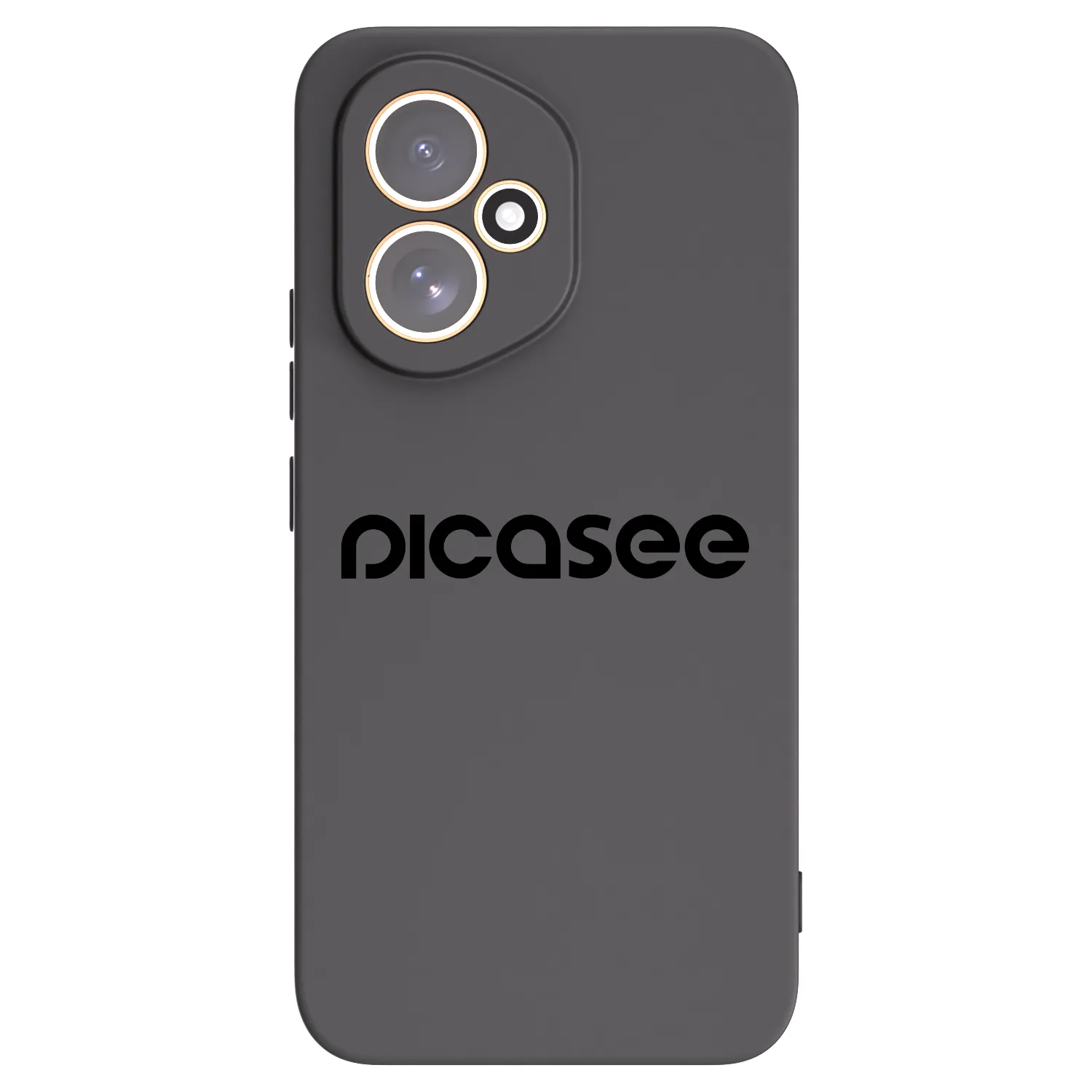 Picasee Honor 400 5G Hülle - Schwarzes Silikon - Picasee - new logo - black