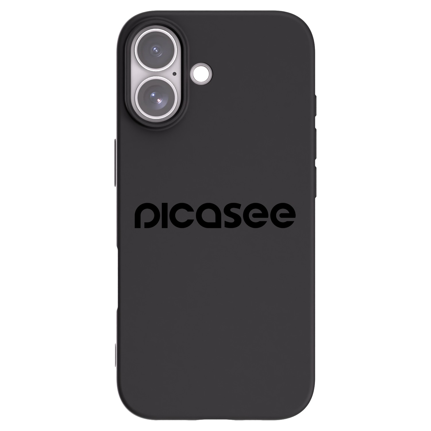 Picasee Apple iPhone 17 Hülle - Schwarzes Silikon - Picasee - new logo - black