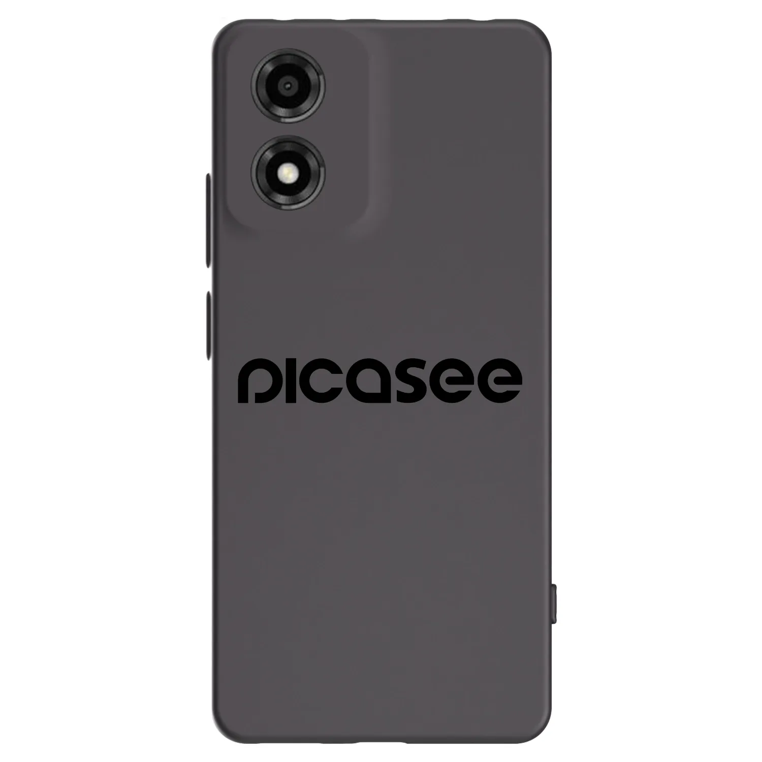 Picasee Motorola Moto E14 Hülle - Schwarzes Silikon - Picasee - new logo - black