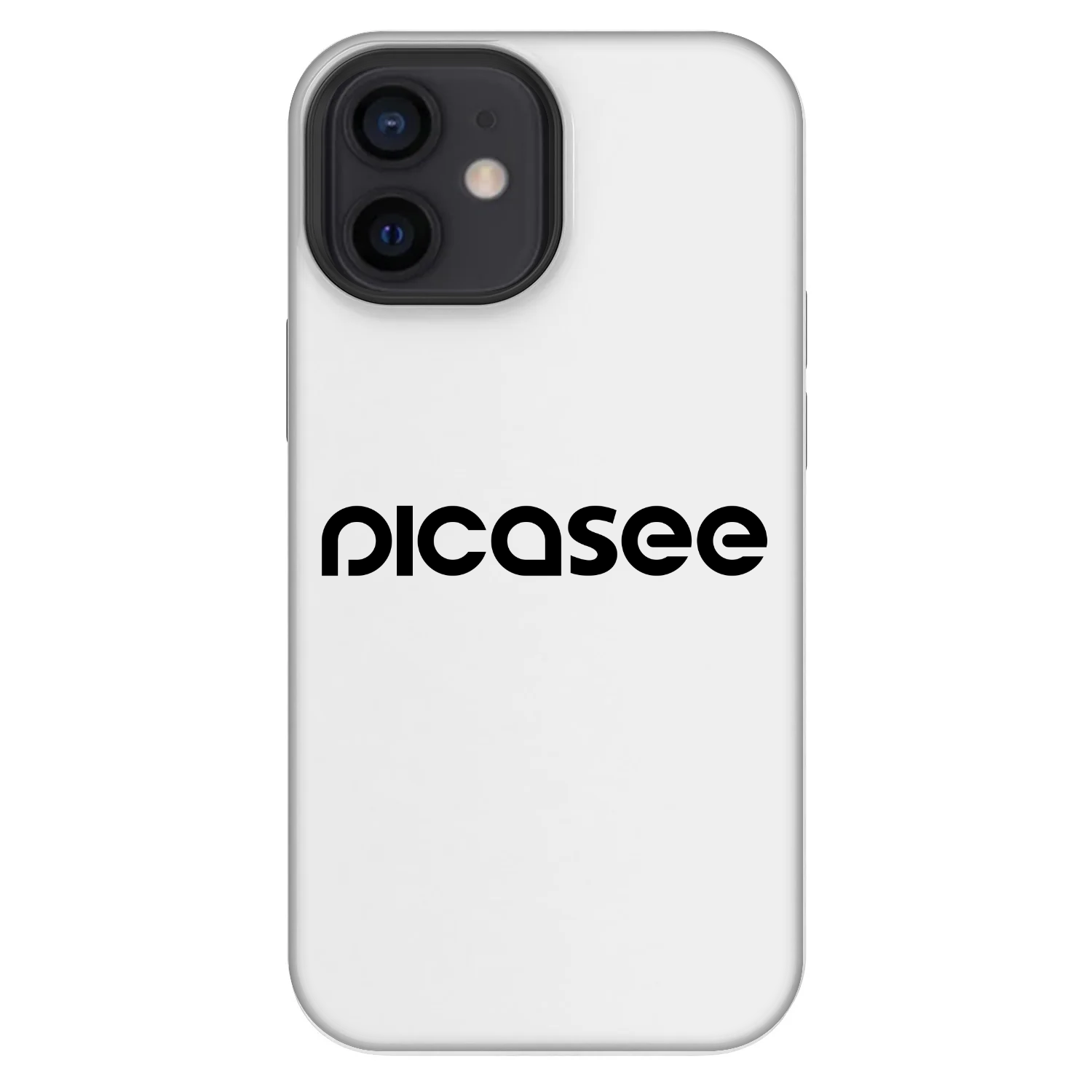 Picasee Fashion Case für Apple iPhone 12 mini - Picasee - new logo - black