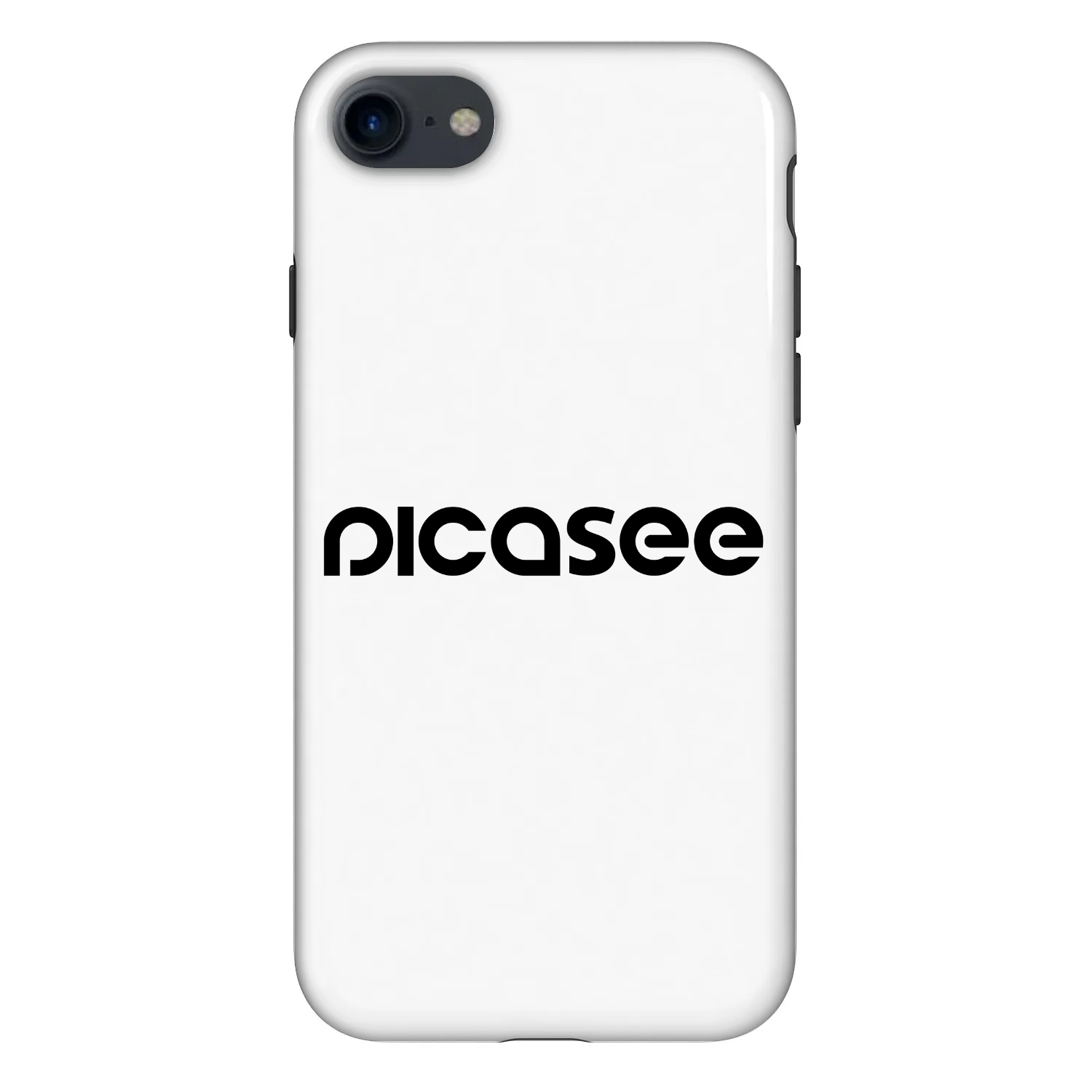 Picasee Fashion Case für Apple iPhone 7 - Picasee - new logo - black