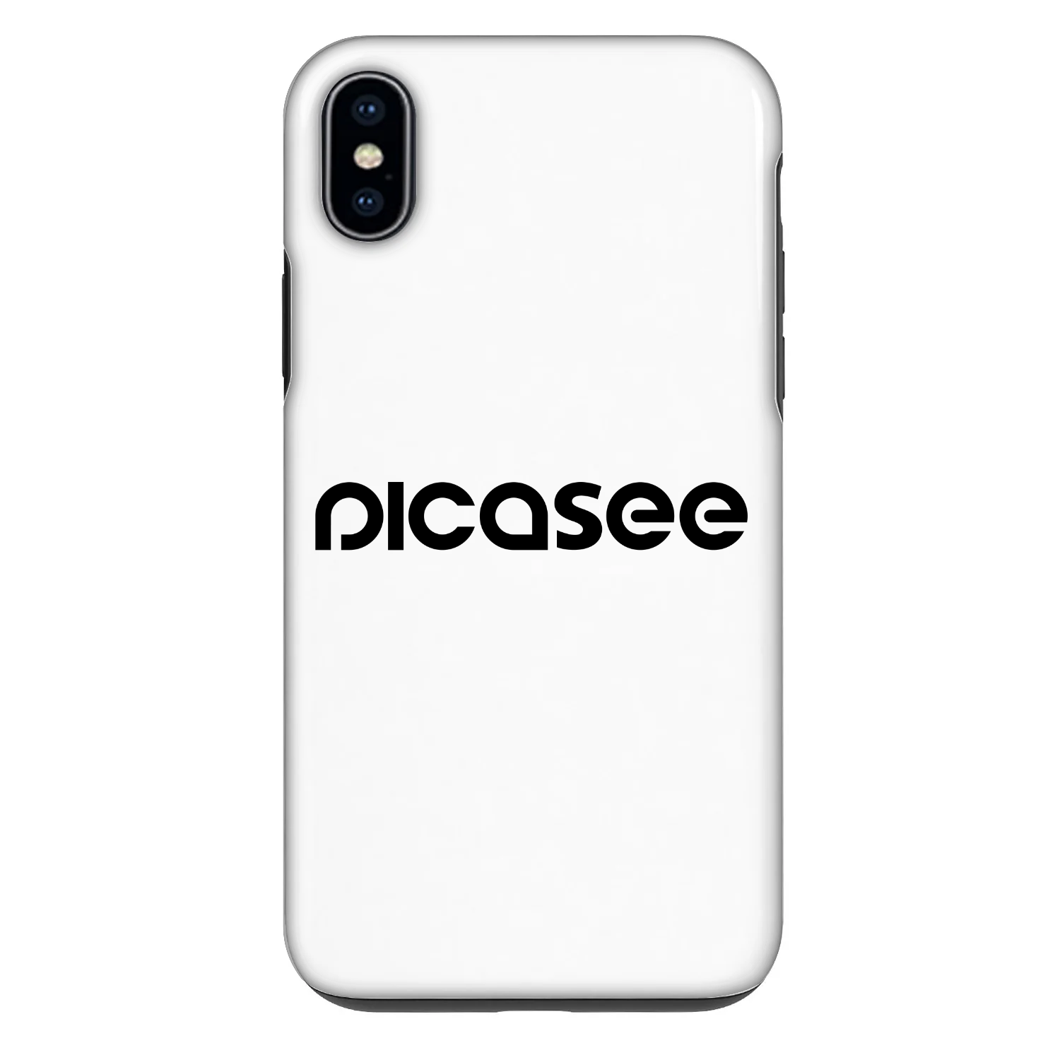 Picasee Fashion Case für Apple iPhone XS Max - Picasee - new logo - black
