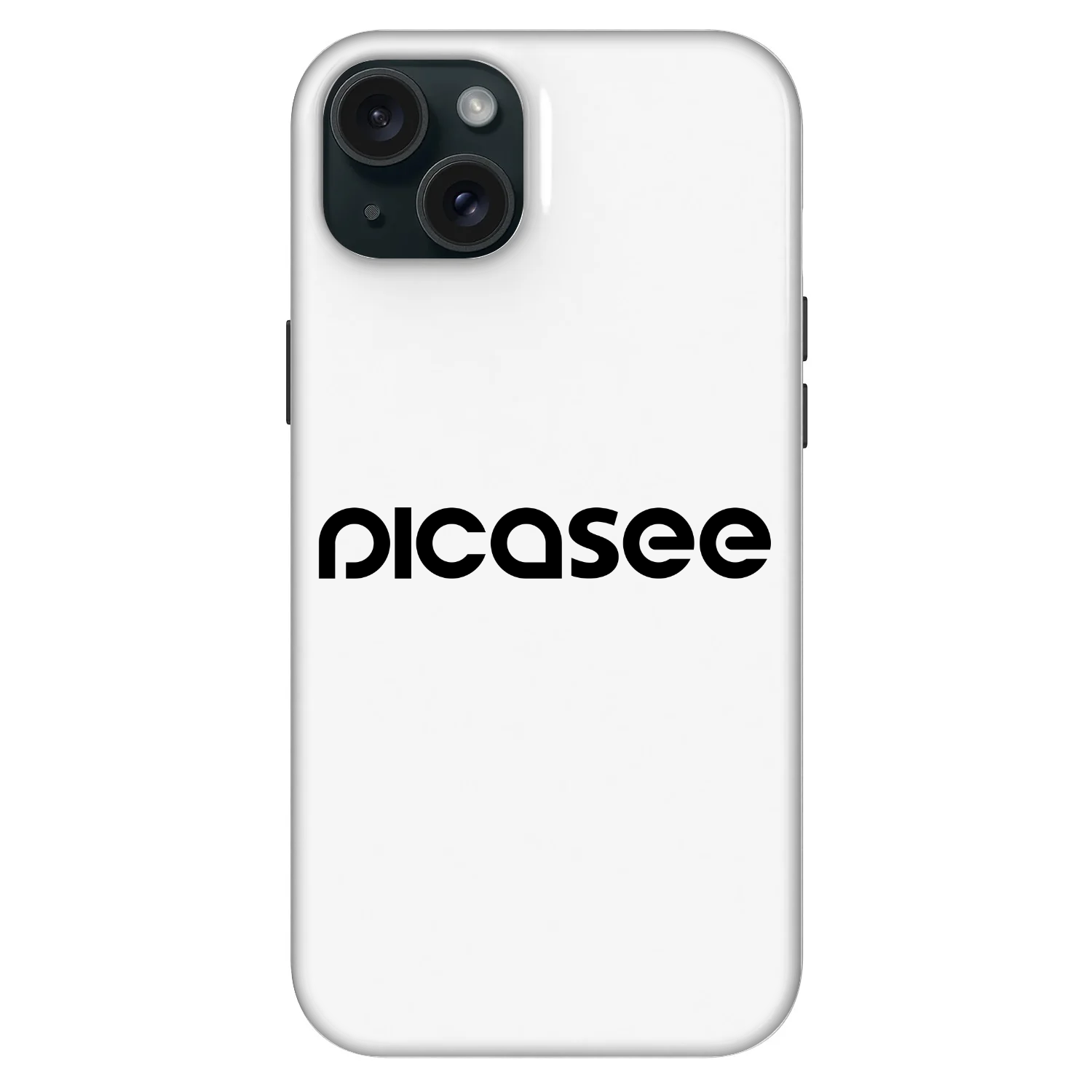 Picasee Fashion Case MagSafe für Apple iPhone 15 Plus - Picasee - new logo - black