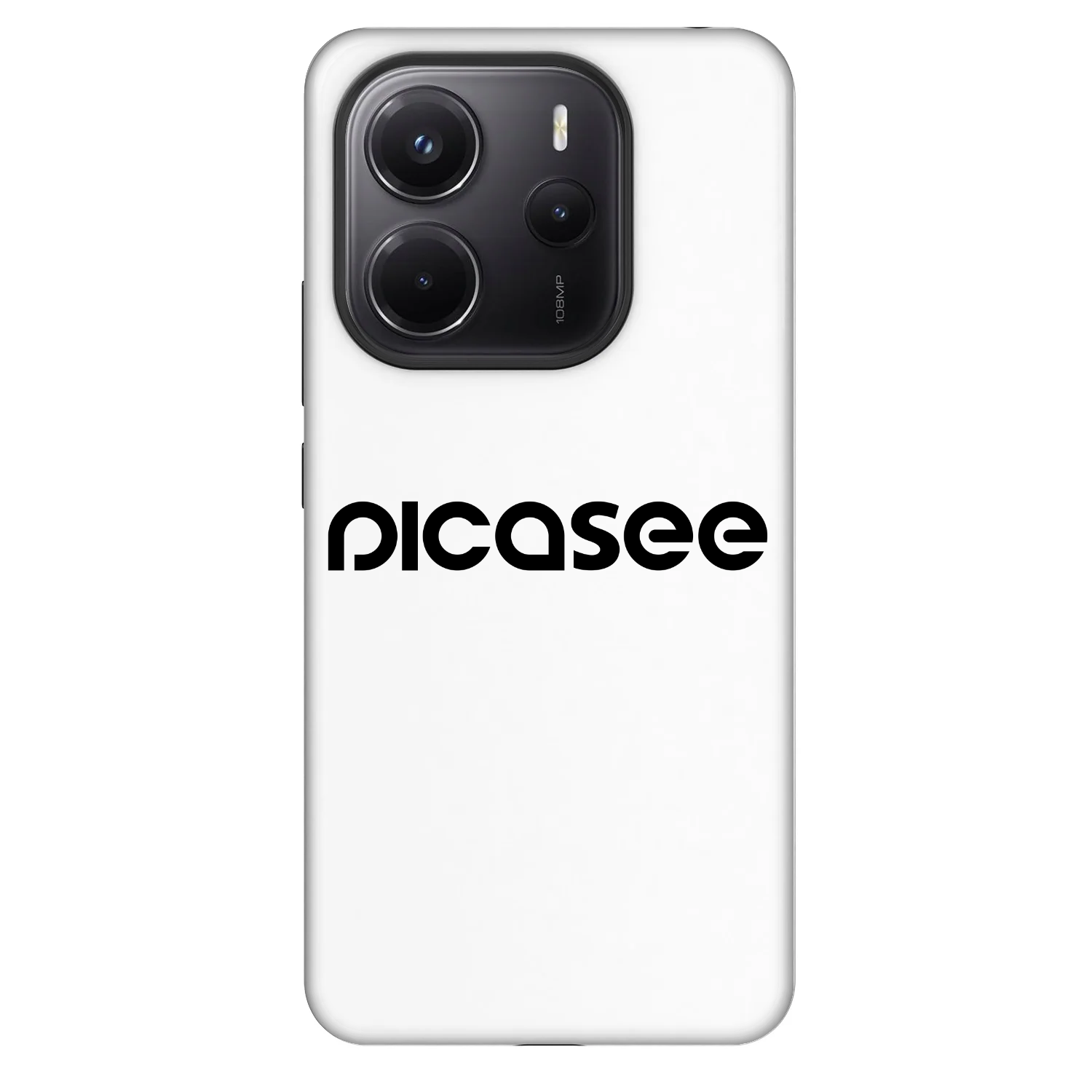 Picasee Fashion Case für Xiaomi Redmi Note 14 4G - Picasee - new logo - black