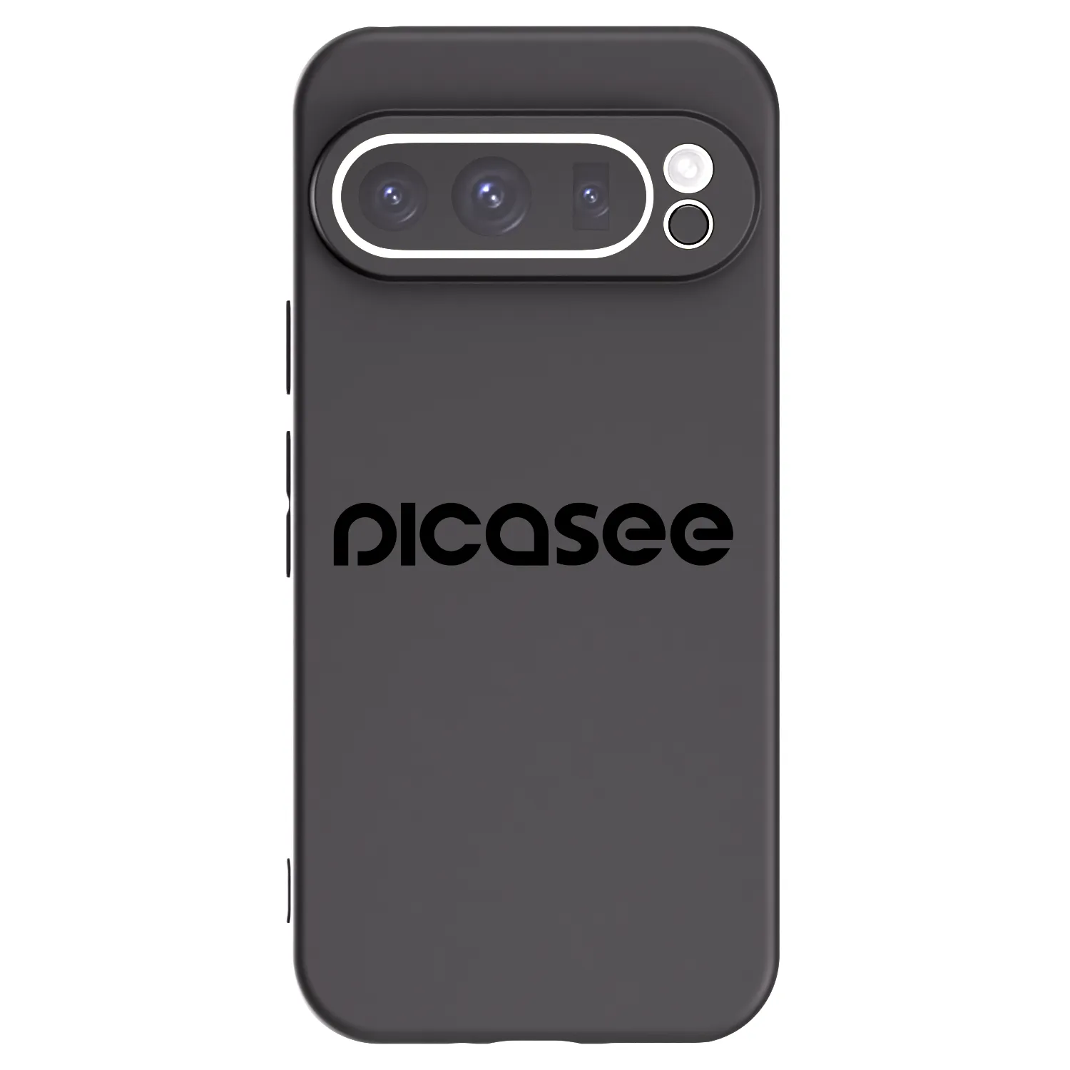 Picasee Google Pixel 9 Pro XL Hülle - Schwarzes Silikon - Picasee - new logo - black