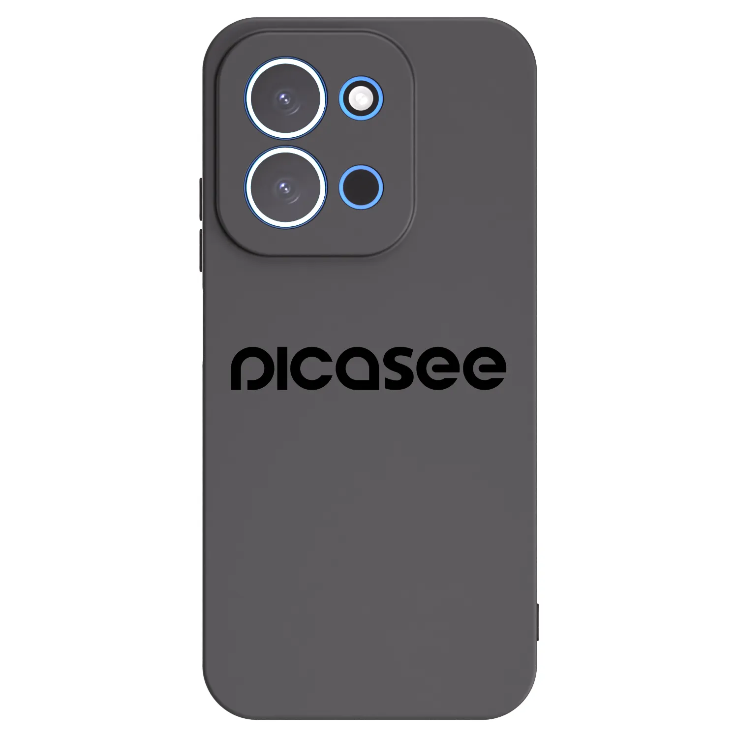 Picasee Xiaomi Redmi 15C 4G Hülle - Schwarzes Silikon - Picasee - new logo - black