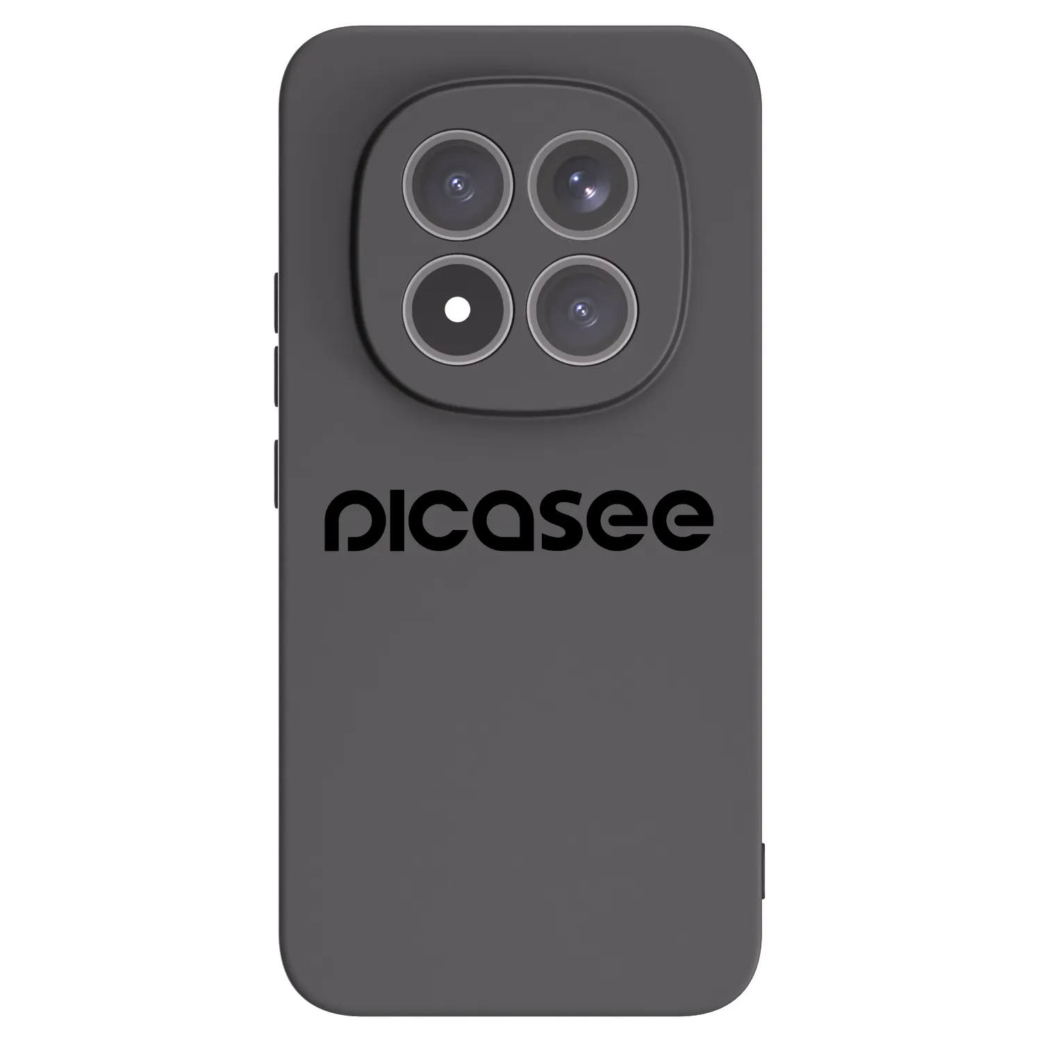 Picasee Xiaomi Redmi Note 15 Pro+ Hülle - Schwarzes Silikon - Picasee - new logo - black