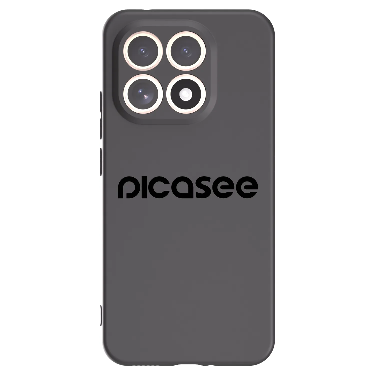 Picasee Xiaomi 15T Hülle - Schwarzes Silikon - Picasee - new logo - black