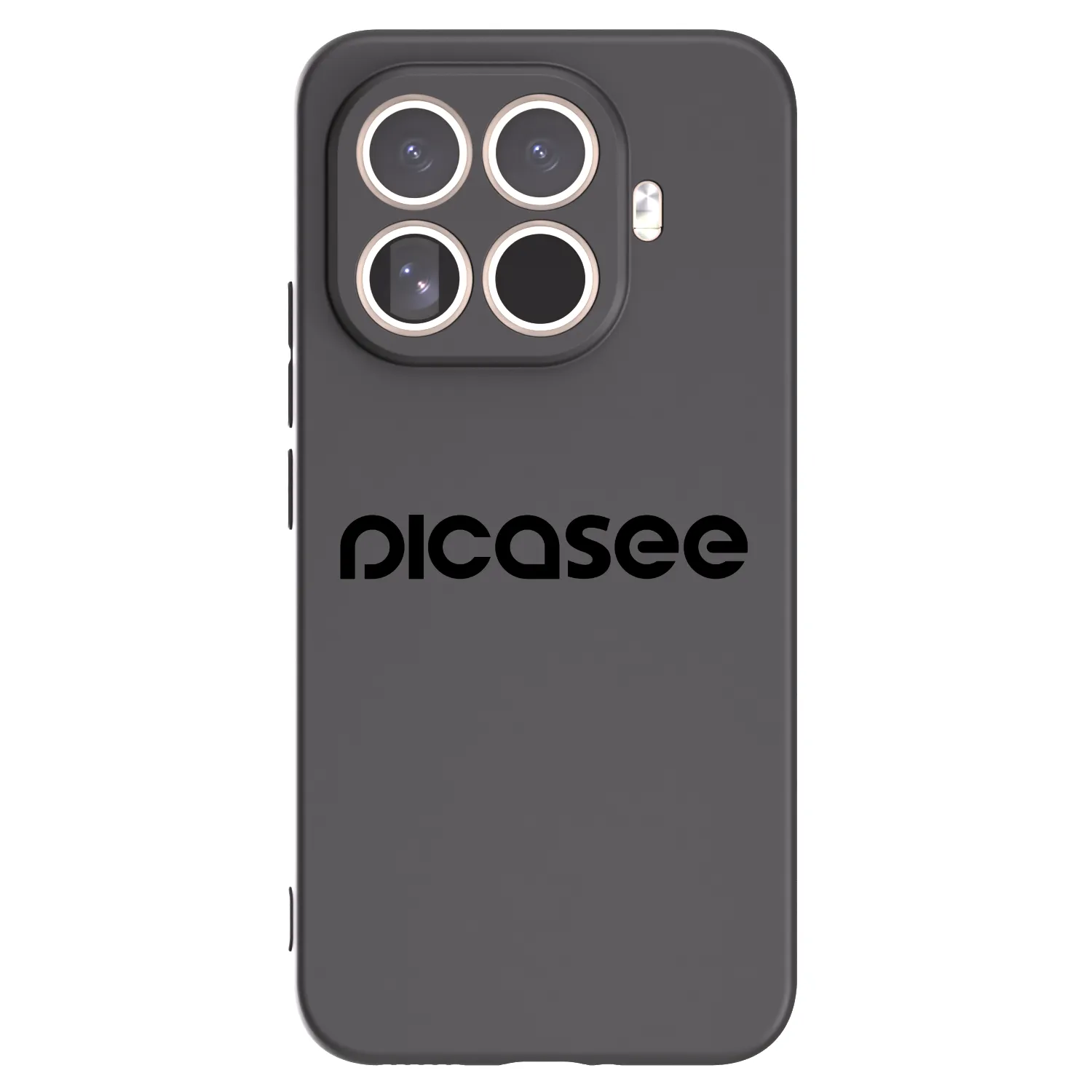 Picasee Xiaomi 15T Pro Hülle - Schwarzes Silikon - Picasee - new logo - black
