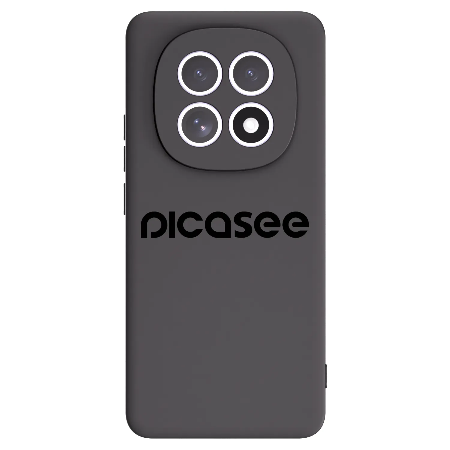 Picasee Xiaomi Redmi Note 15 Hülle - Schwarzes Silikon - Picasee - new logo - black