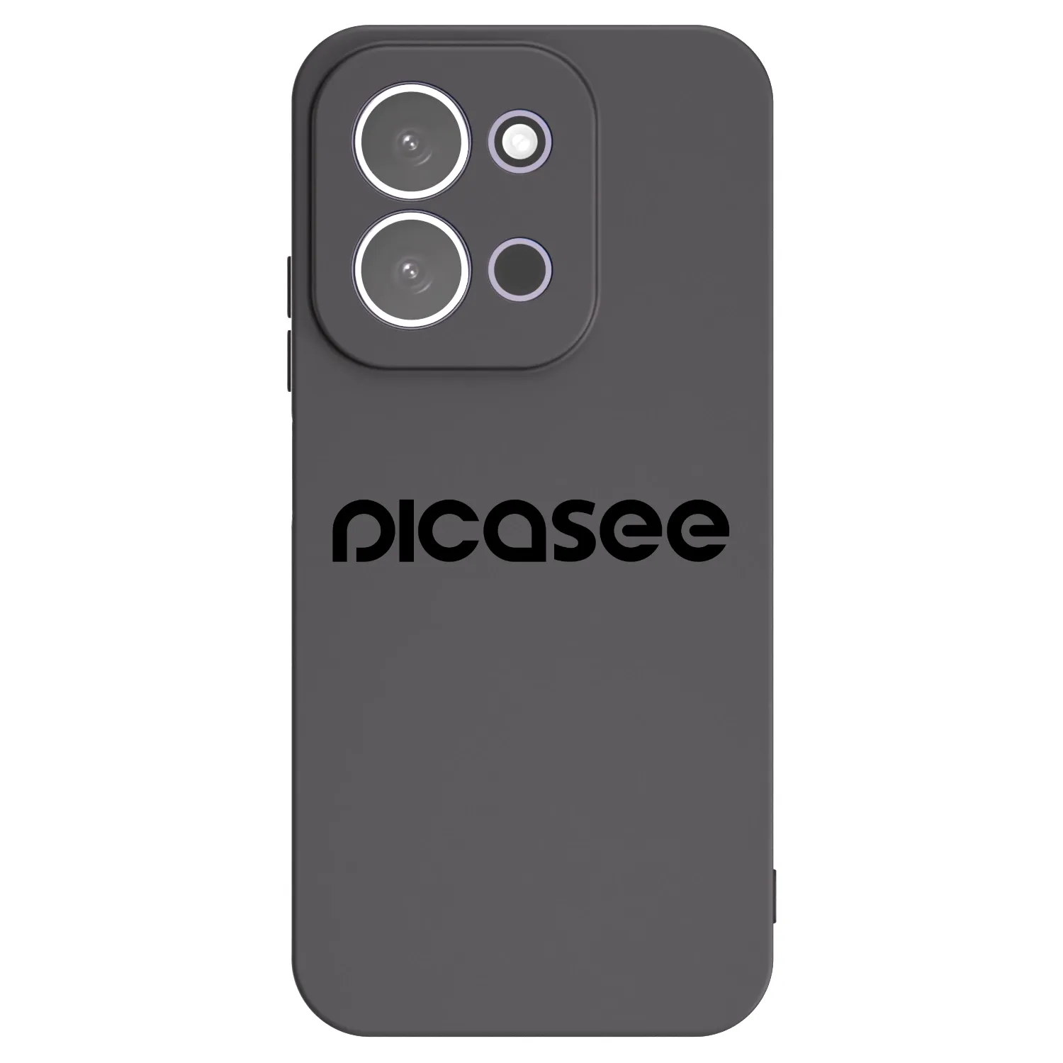Picasee Xiaomi Redmi 15C 5G Hülle - Schwarzes Silikon - Picasee - new logo - black
