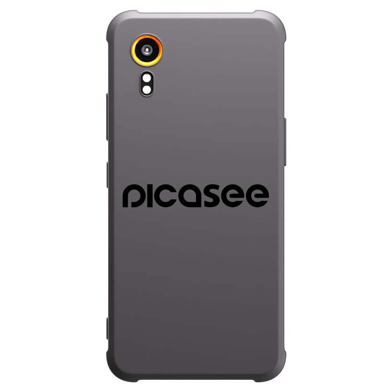 Picasee Samsung Galaxy Xcover 7 Hülle - Schwarzes Silikon - Picasee - new logo - black