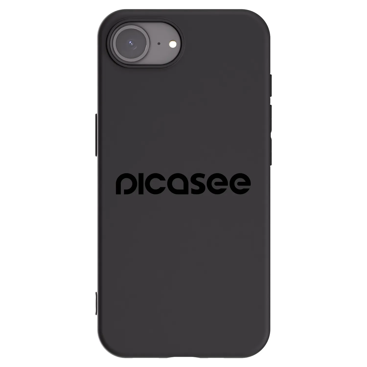 Picasee Apple iPhone 17e Hülle - Schwarzes Silikon - Picasee - new logo - black