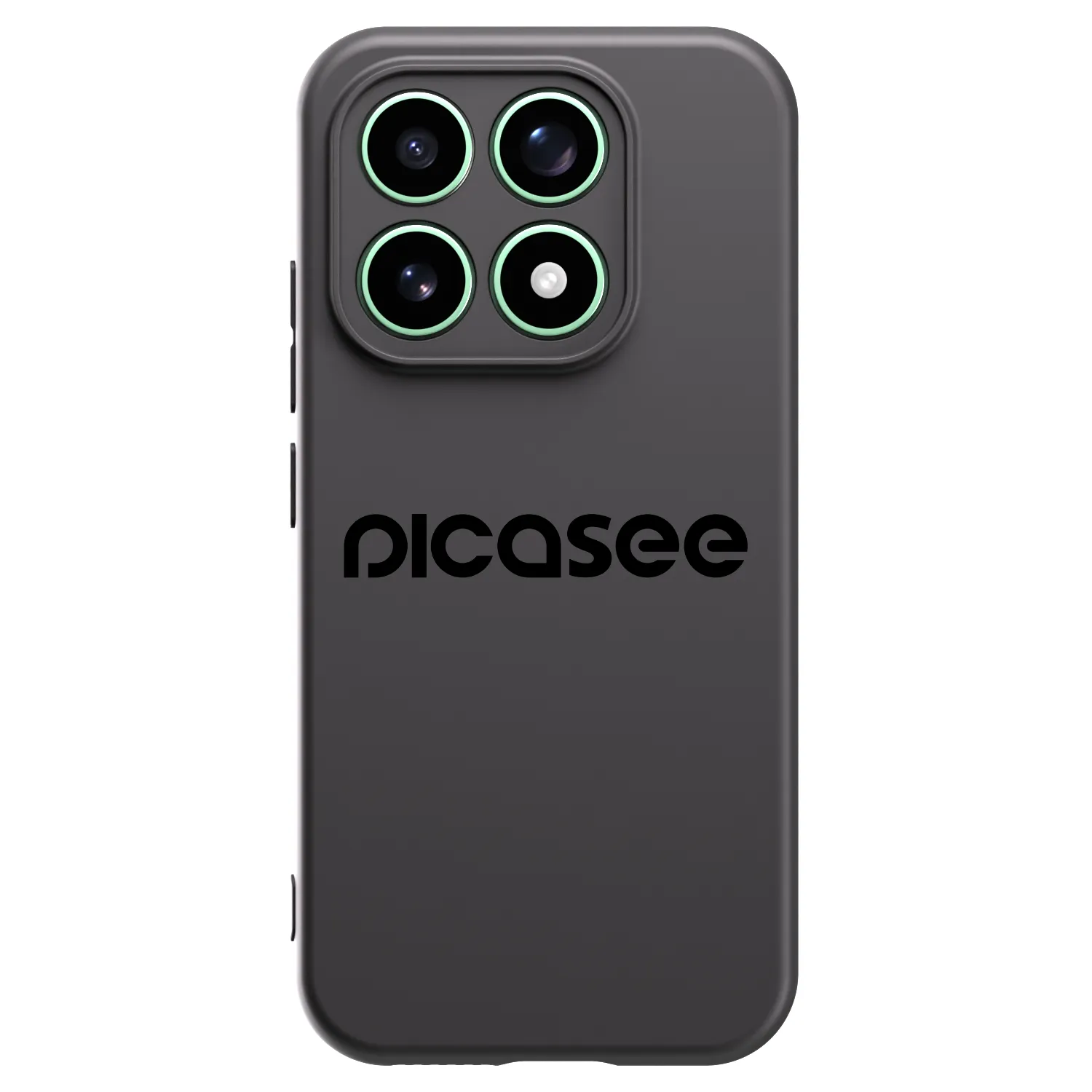 Picasee Xiaomi 17 Hülle - Schwarzes Silikon - Picasee - new logo - black