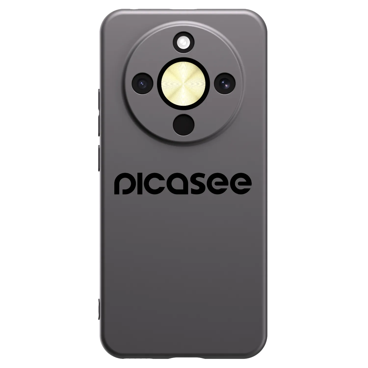 Picasee Honor Magic8 Lite 5G Hülle - Schwarzes Silikon - Picasee - new logo - black