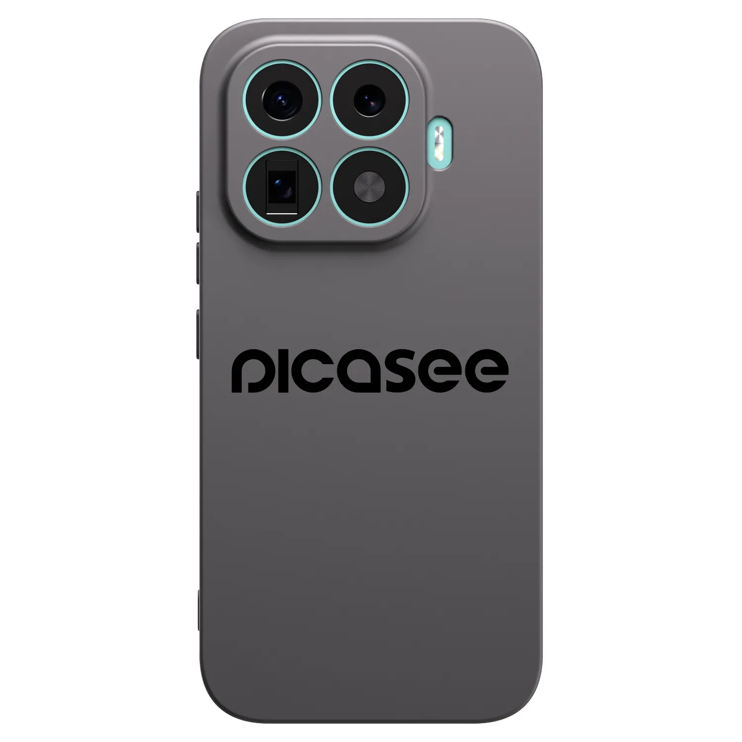 Picasee Xiaomi 17T Hülle - Schwarzes Silikon - Picasee - new logo - black