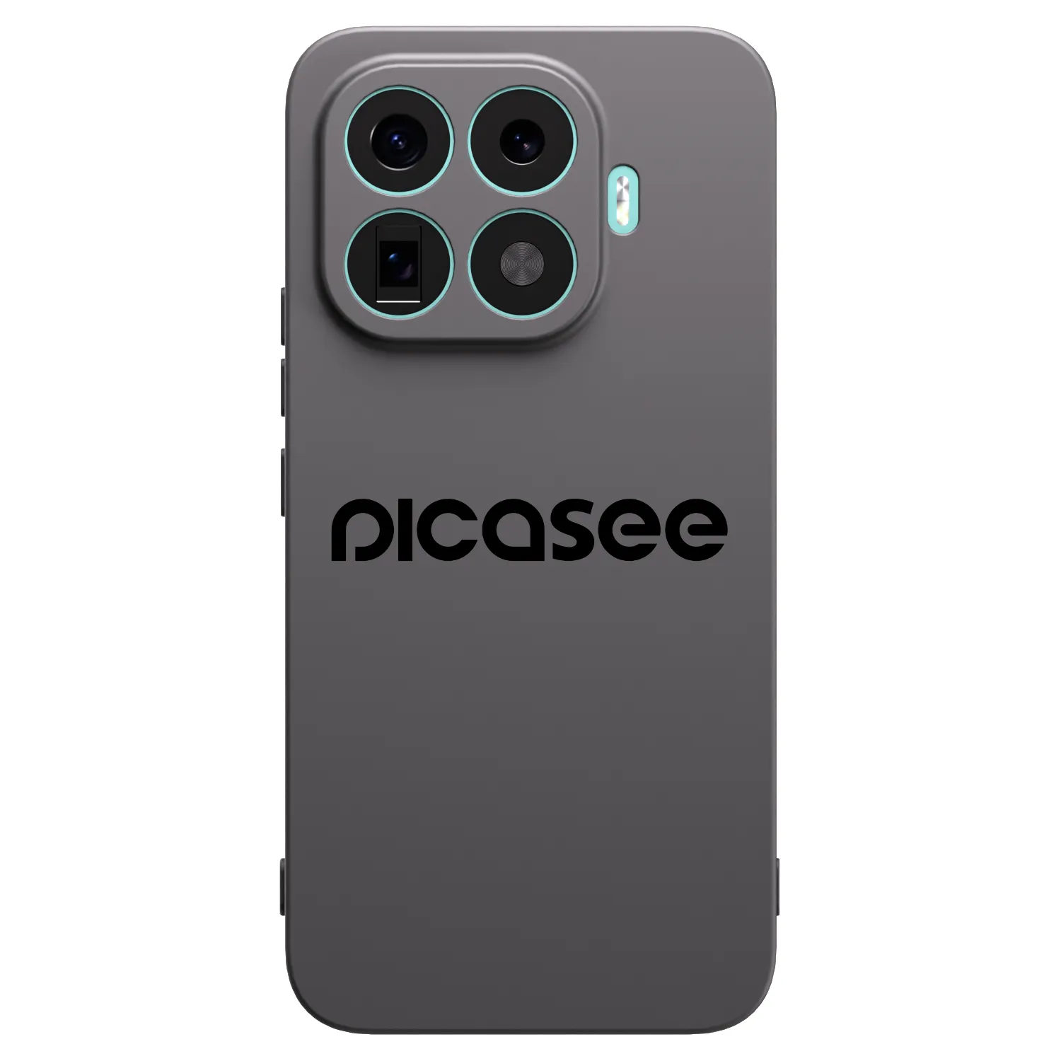 Picasee Xiaomi 17T Pro Hülle - Schwarzes Silikon - Picasee - new logo - black