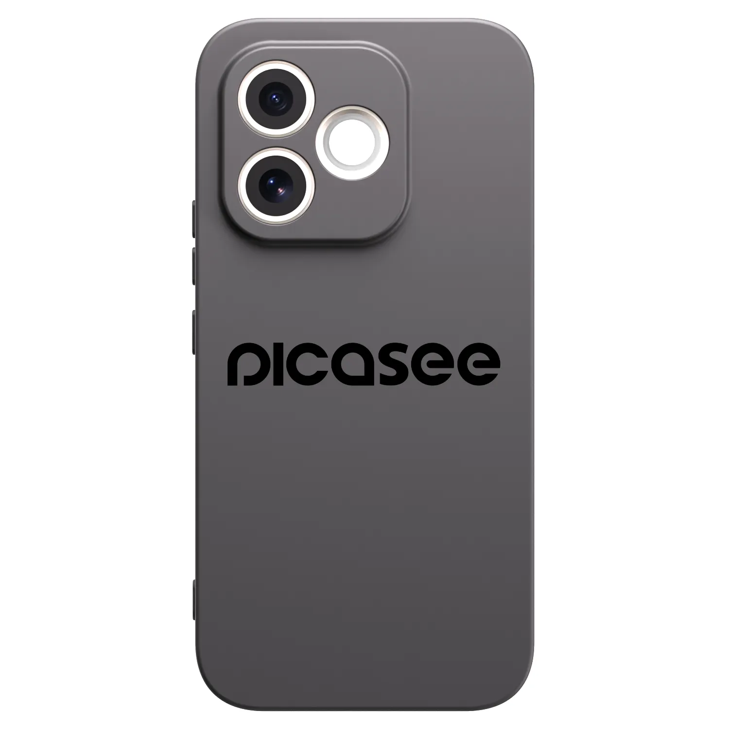 Picasee Honor 600 Lite Hülle - Schwarzes Silikon - Picasee - new logo - black