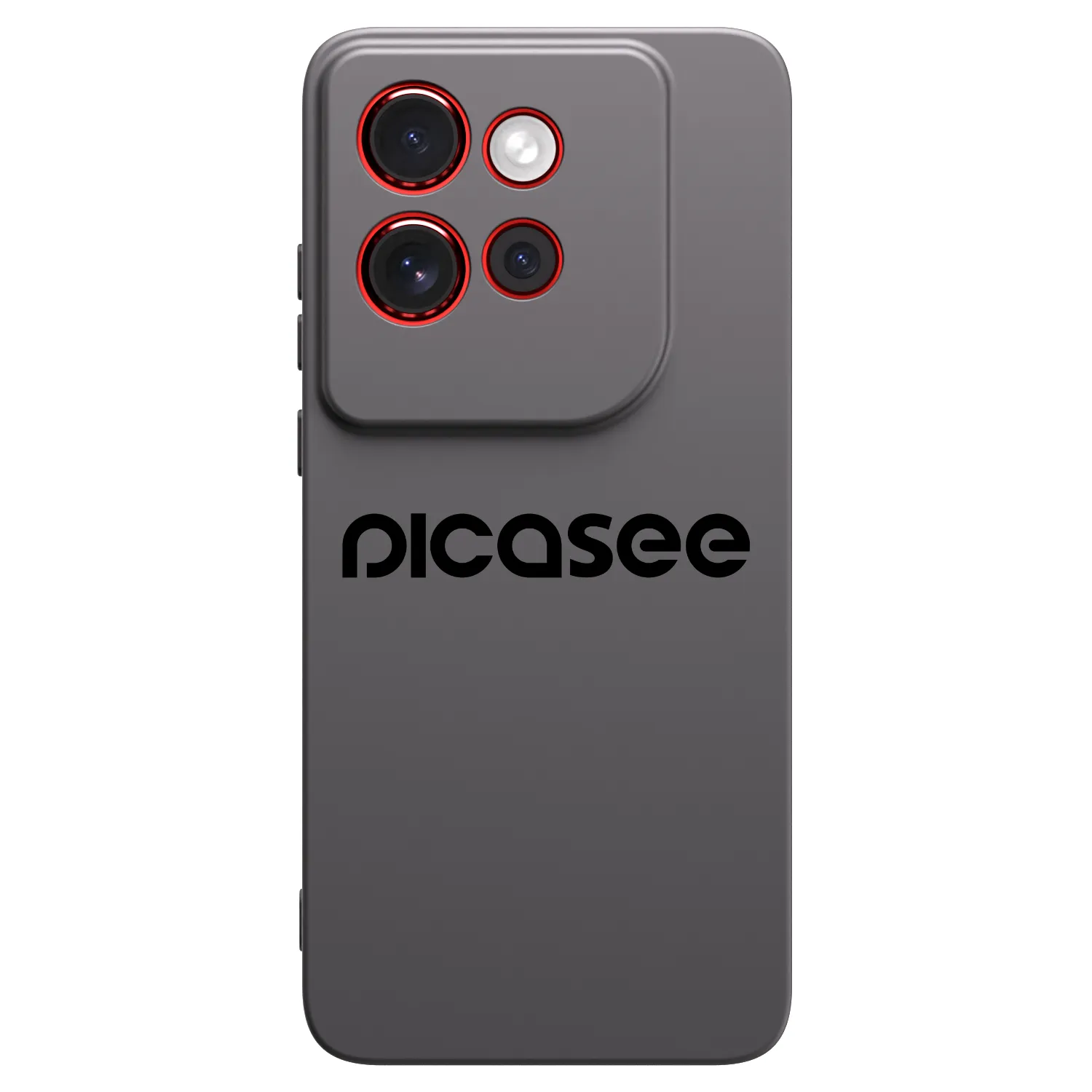 Picasee Motorola Edge 60 Neo 5G Hülle - Schwarzes Silikon - Picasee - new logo - black