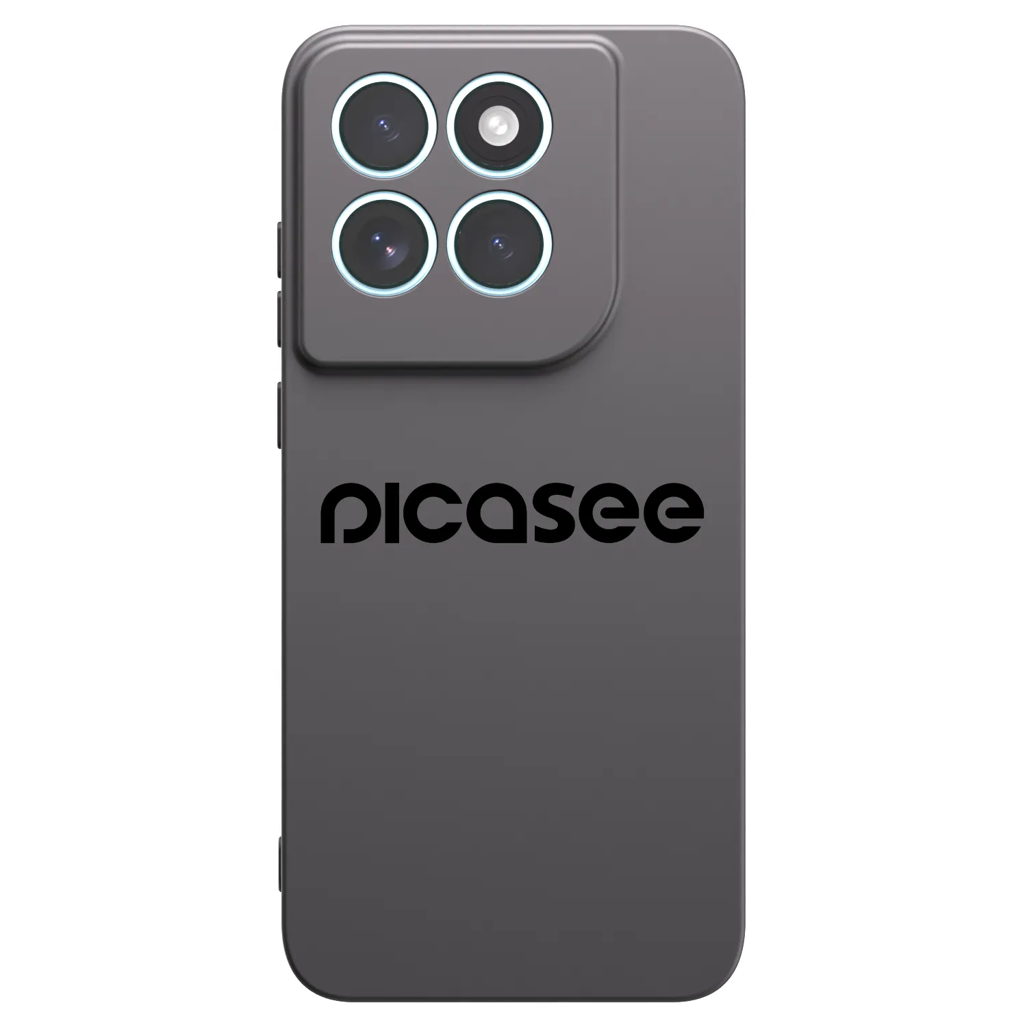 Picasee Motorola Edge 70 Fusion Hülle - Schwarzes Silikon - Picasee - new logo - black