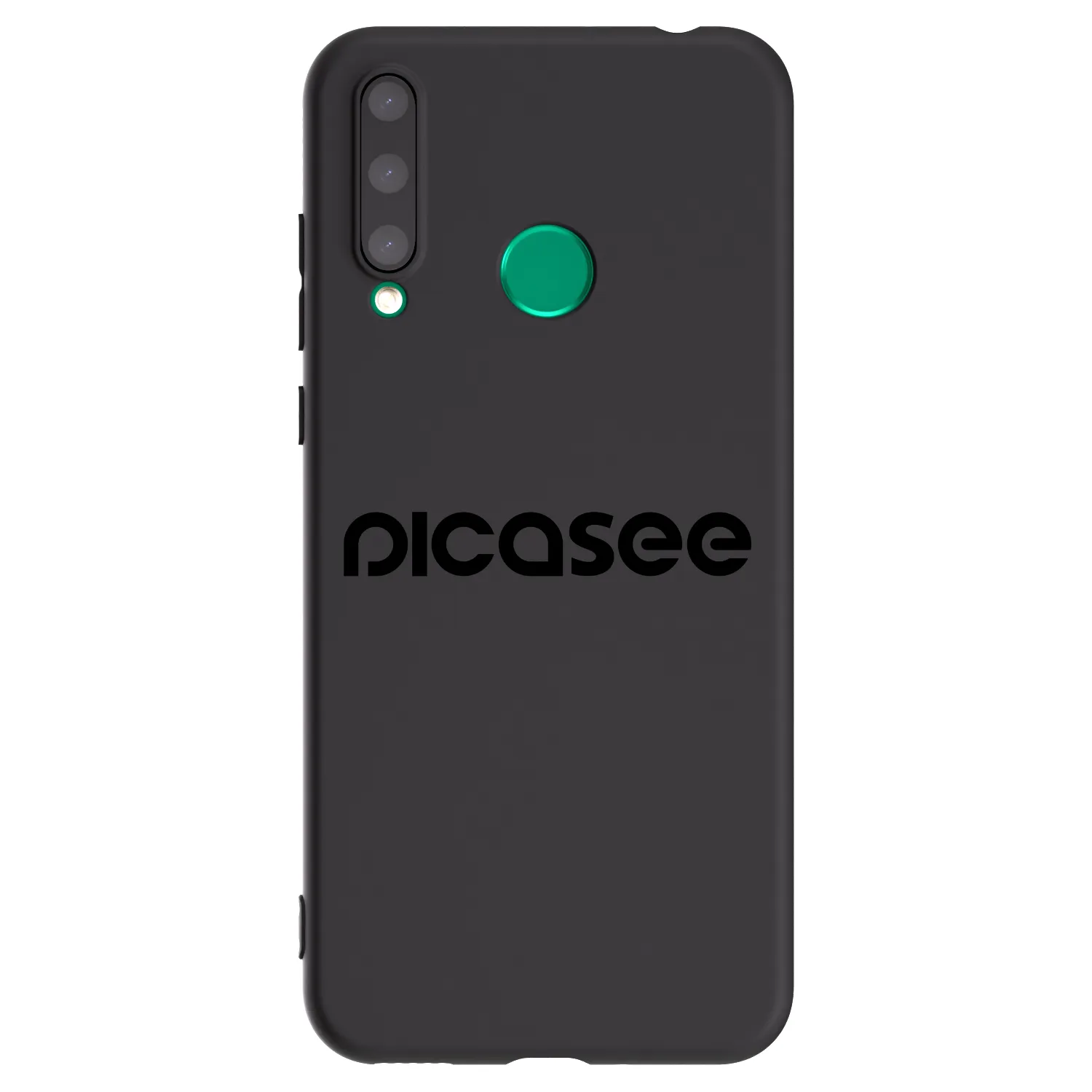 Picasee Honor 20 Lite Hülle - Schwarzes Silikon - Picasee - new logo - black