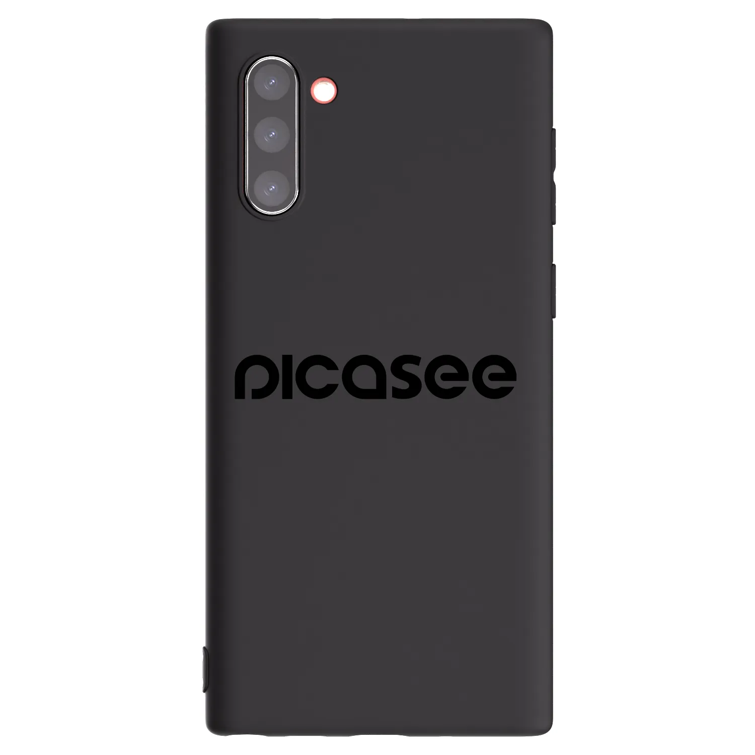 Picasee Samsung Galaxy Note 10 N970F Hülle - Schwarzes Silikon - Picasee - new logo - black