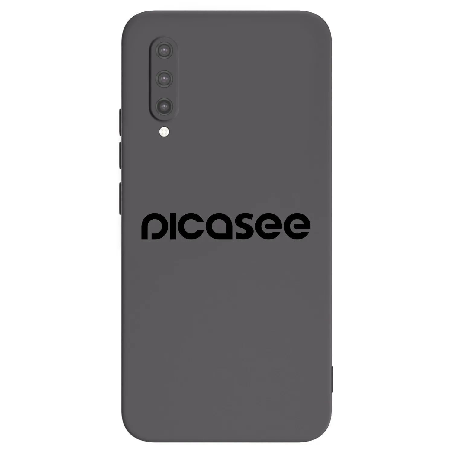 Picasee Xiaomi Mi 9 Lite Hülle - Schwarzes Silikon - Picasee - new logo - black