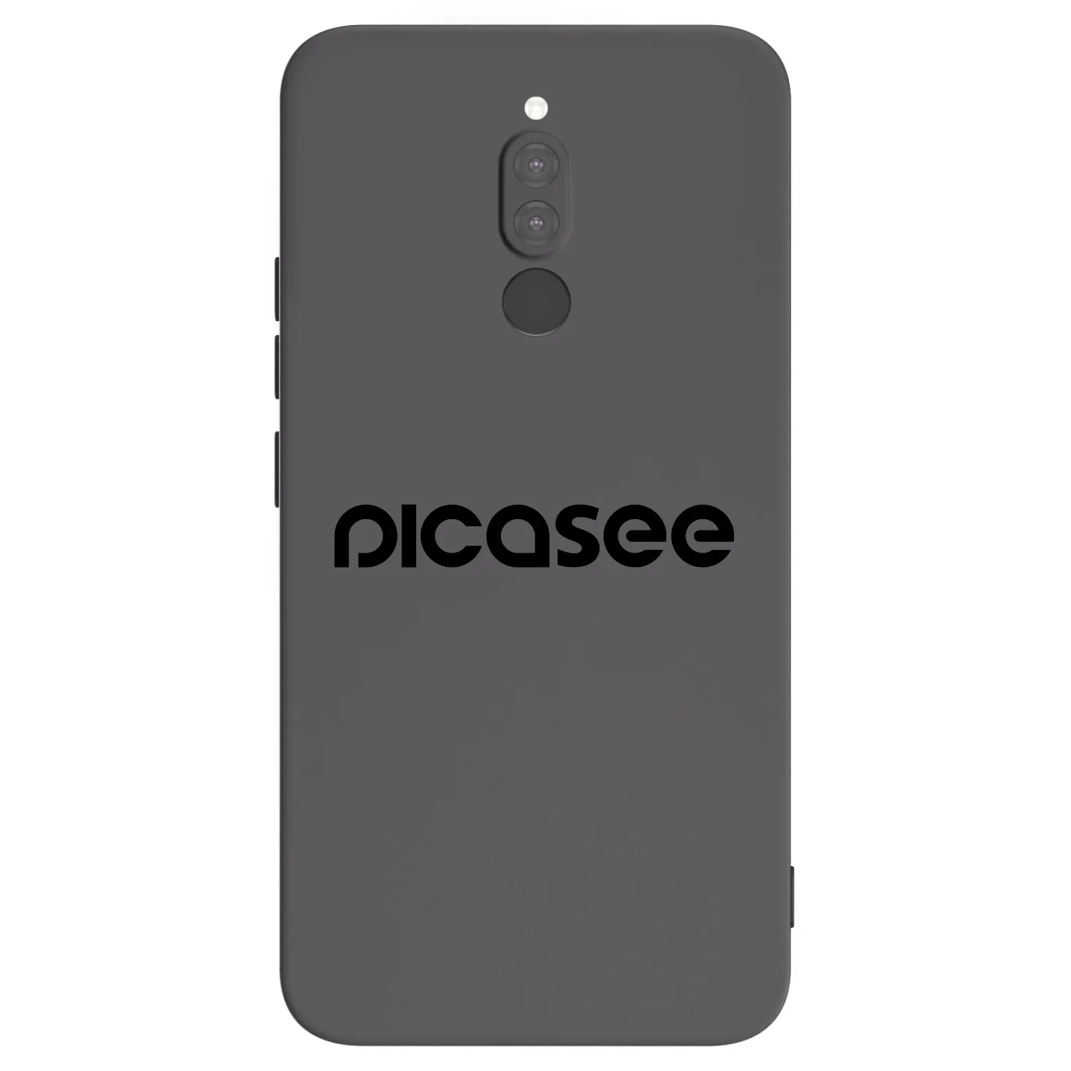 Picasee Xiaomi Redmi 8 Hülle - Schwarzes Silikon - Picasee - new logo - black