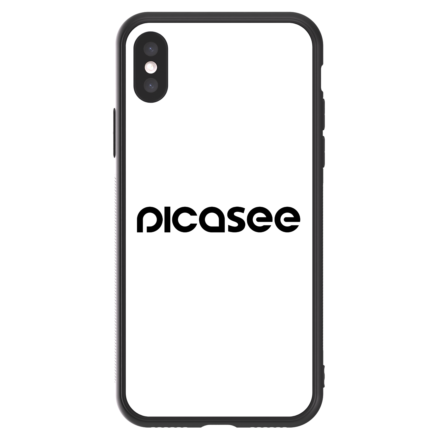 Picasee ULTIMATE CASE für Apple iPhone X/XS - Picasee - new logo - black