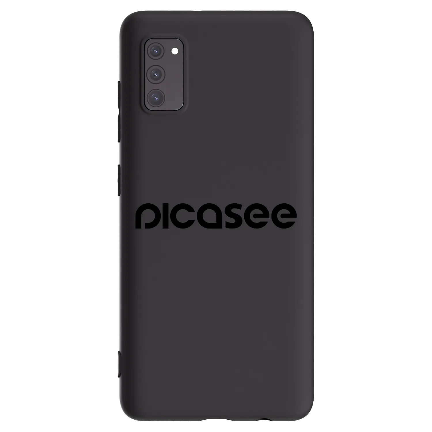 Picasee Samsung Galaxy A41 A415F Hülle - Schwarzes Silikon - Picasee - new logo - black