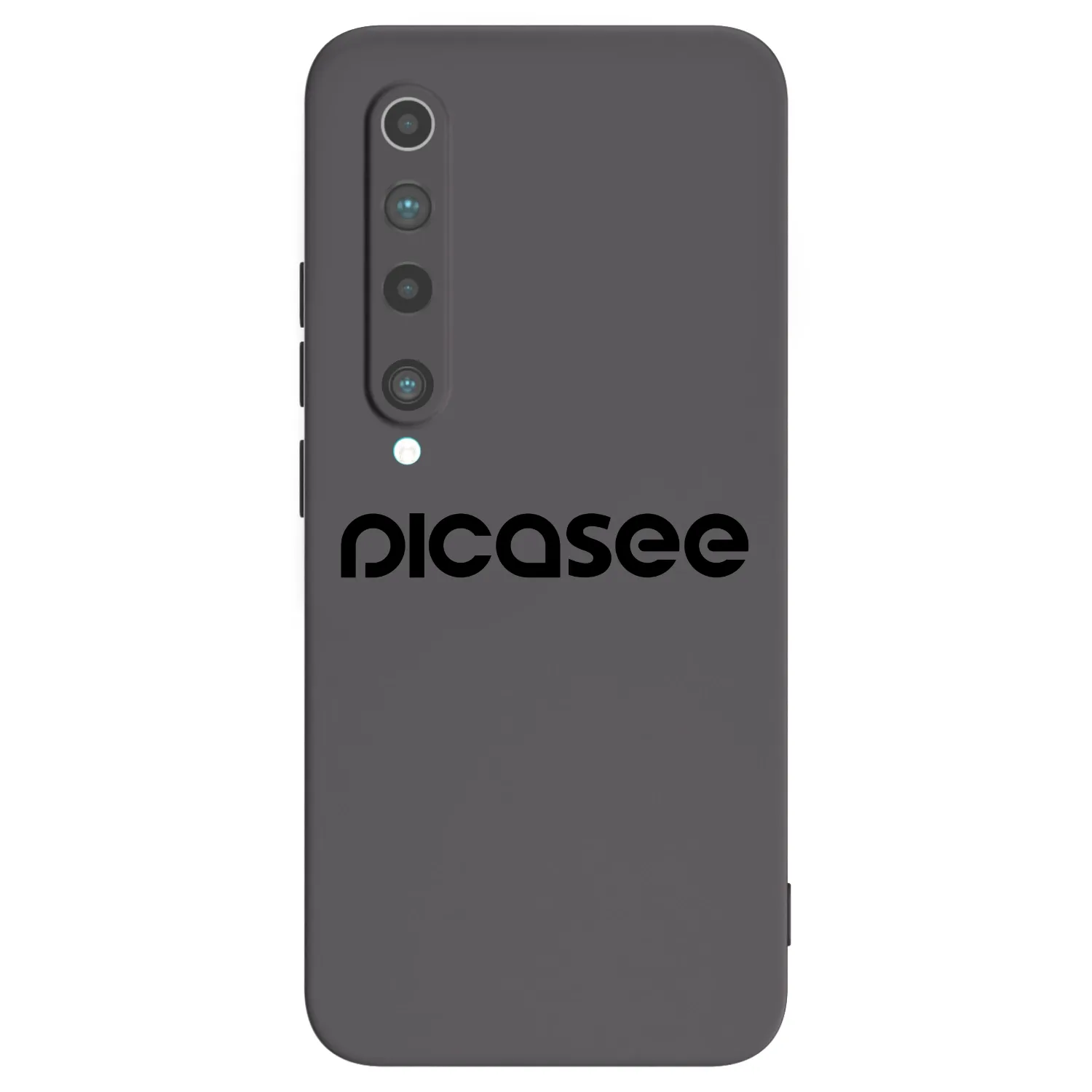 Picasee Xiaomi Mi 10 Hülle - Schwarzes Silikon - Picasee - new logo - black