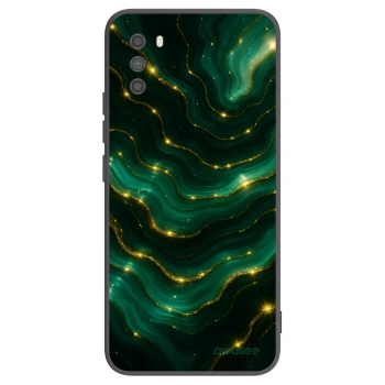 Picasee Xiaomi Poco M3 Hülle - Schwarzes Silikon - Emerald